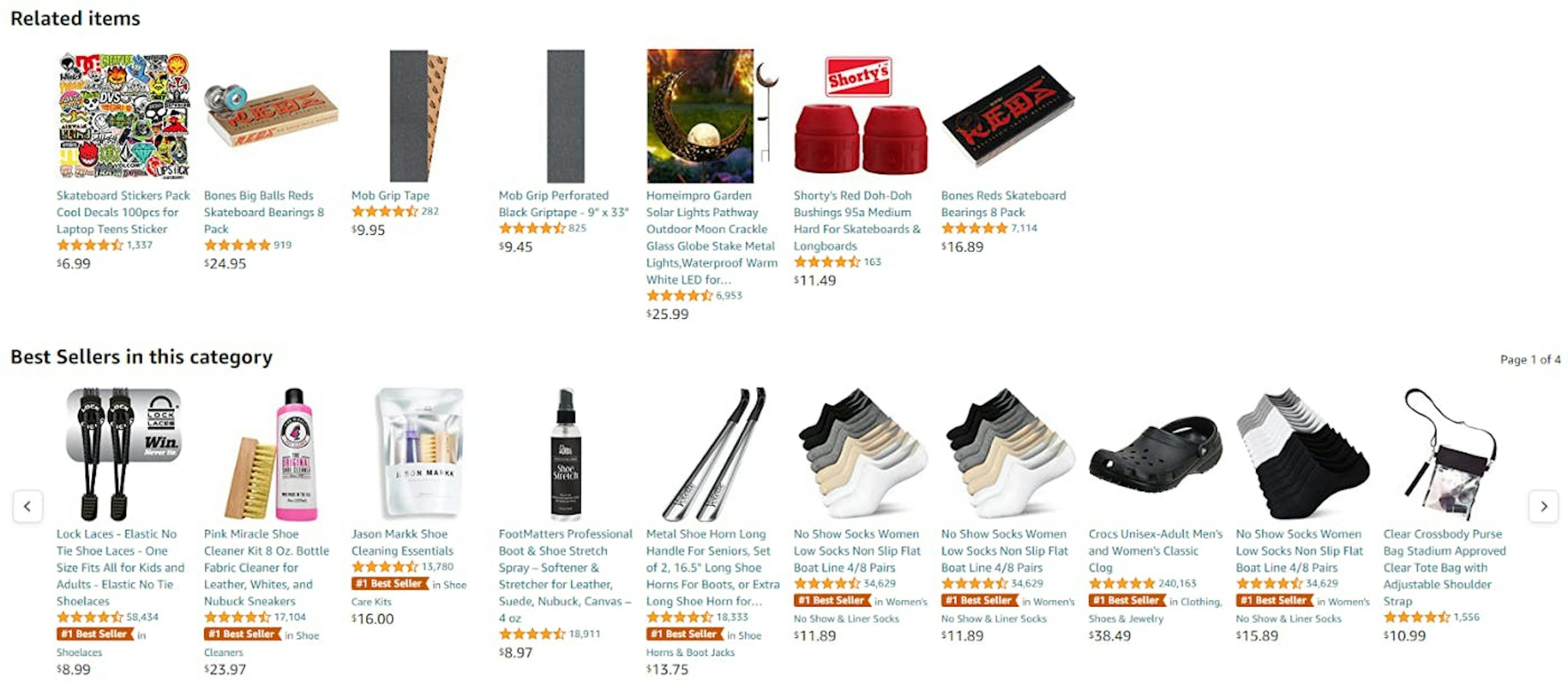 Recomendaciones tradicionales basadas en el comportamiento en Amazon