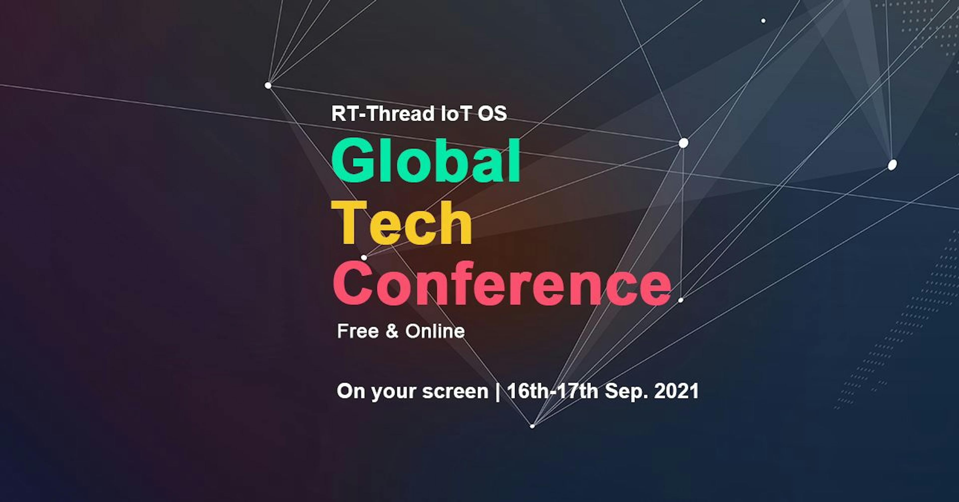featured image - RT-Thread IoT OS Global Tech Conference is Open for Free Registration