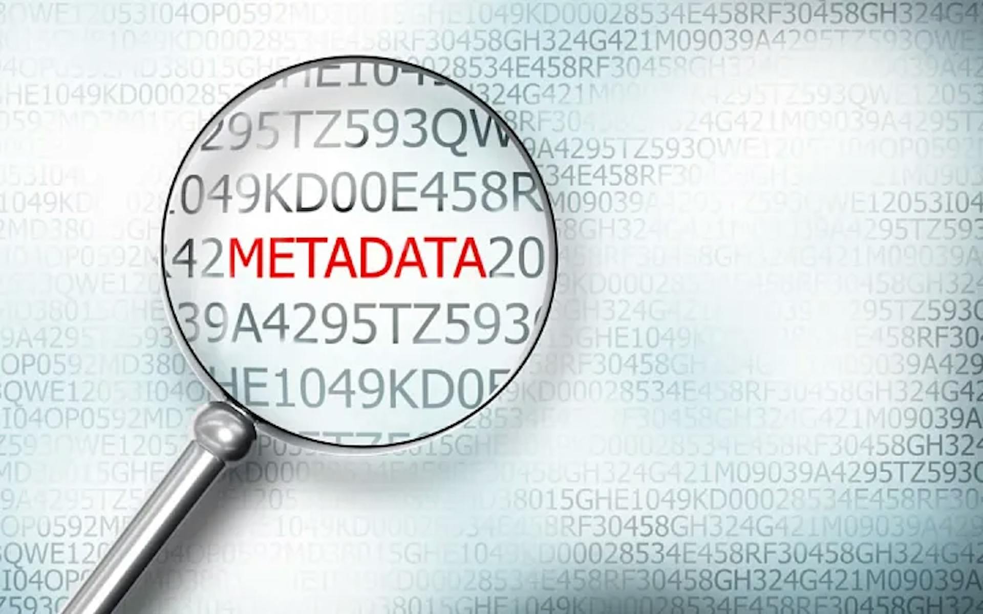 Metadata Analysis