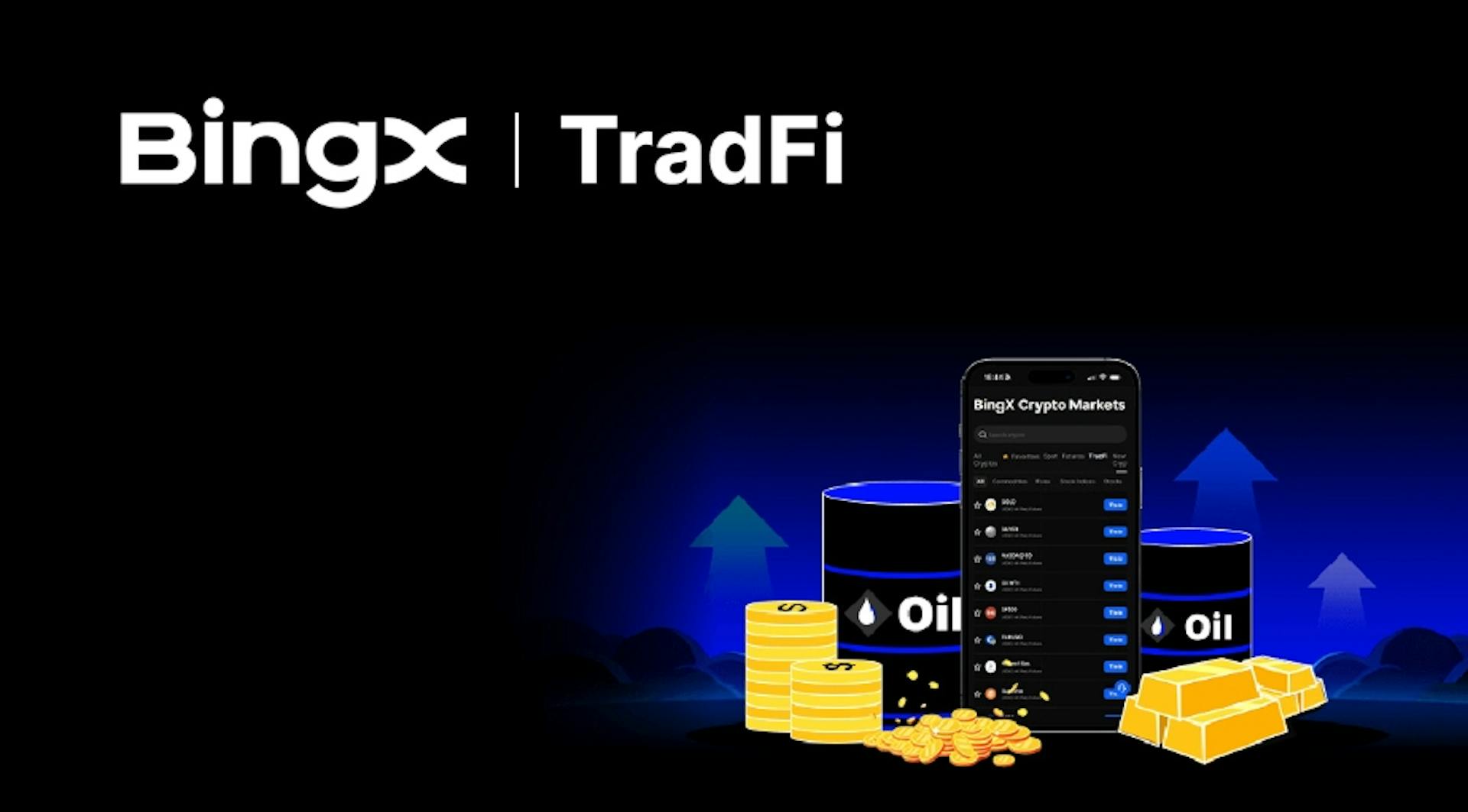 featured image - BingX TradFi 24-Hour Trading Volume Surpasses $1 Billion