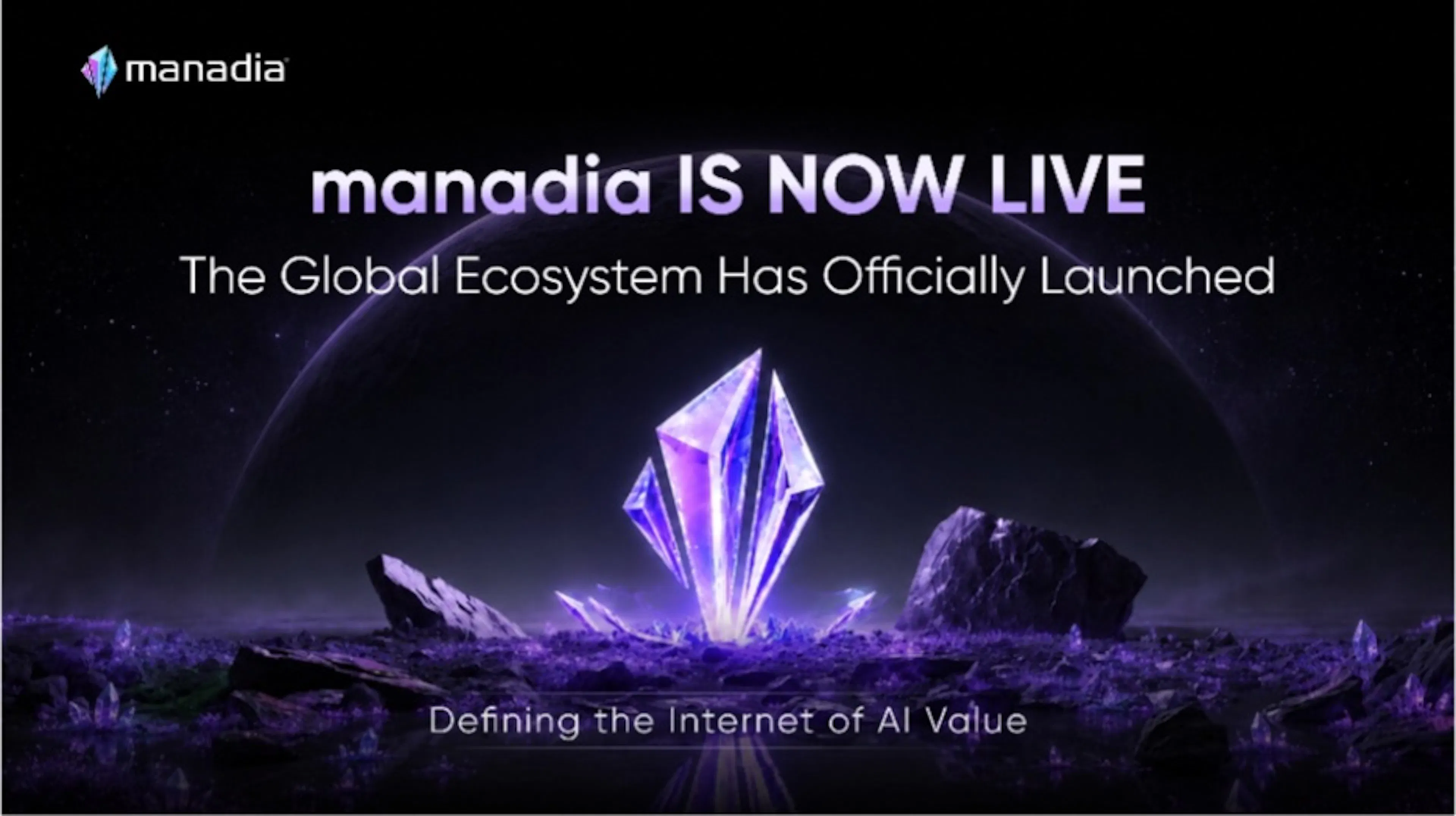 featured image - manadia Global Launch: A Trusted AI Prediction Ecosystem Enters The Era of Value Internet