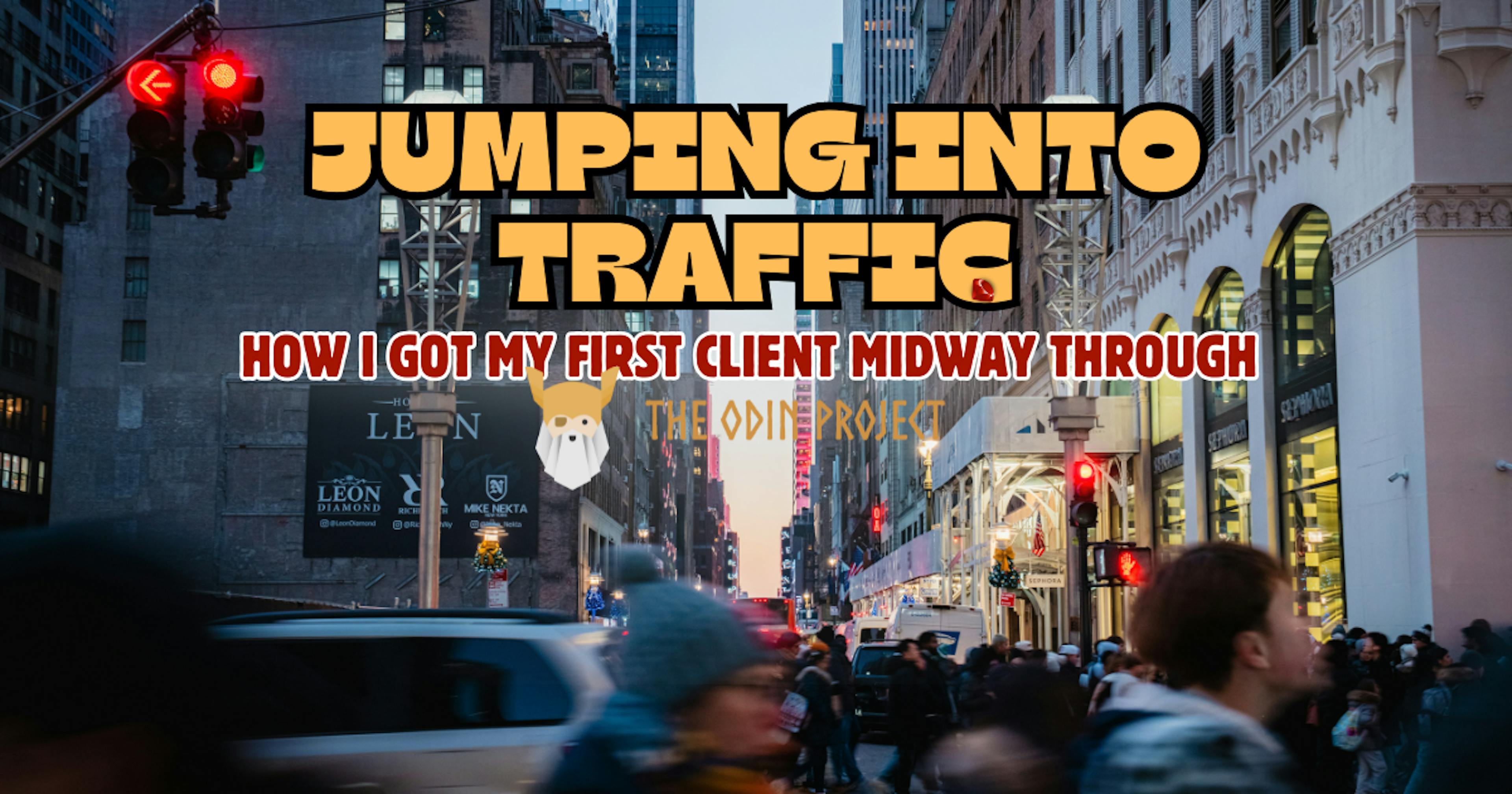 featured image - How I Landed My First Client Midway Through The Odin Project