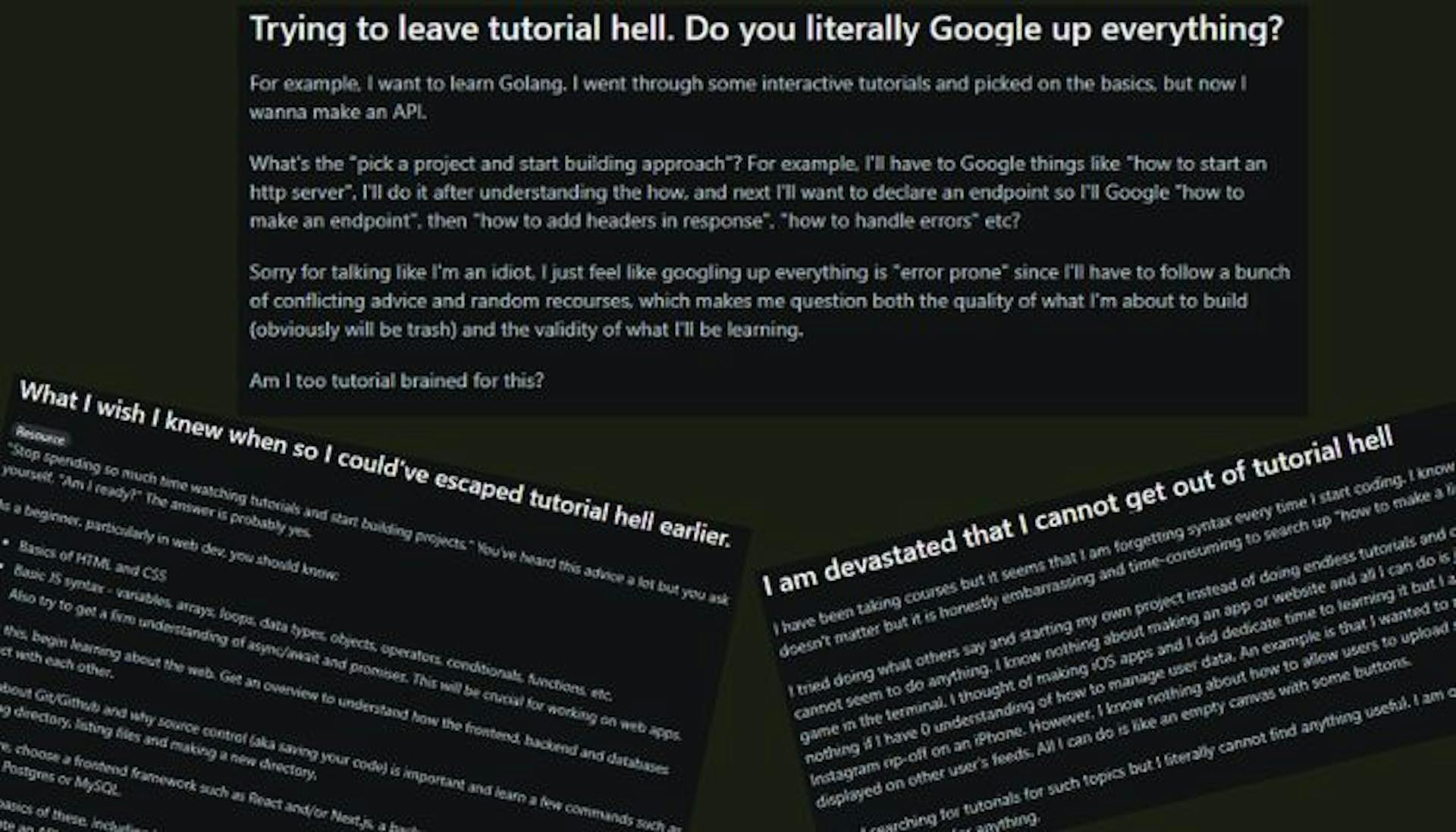 Tutorial hell