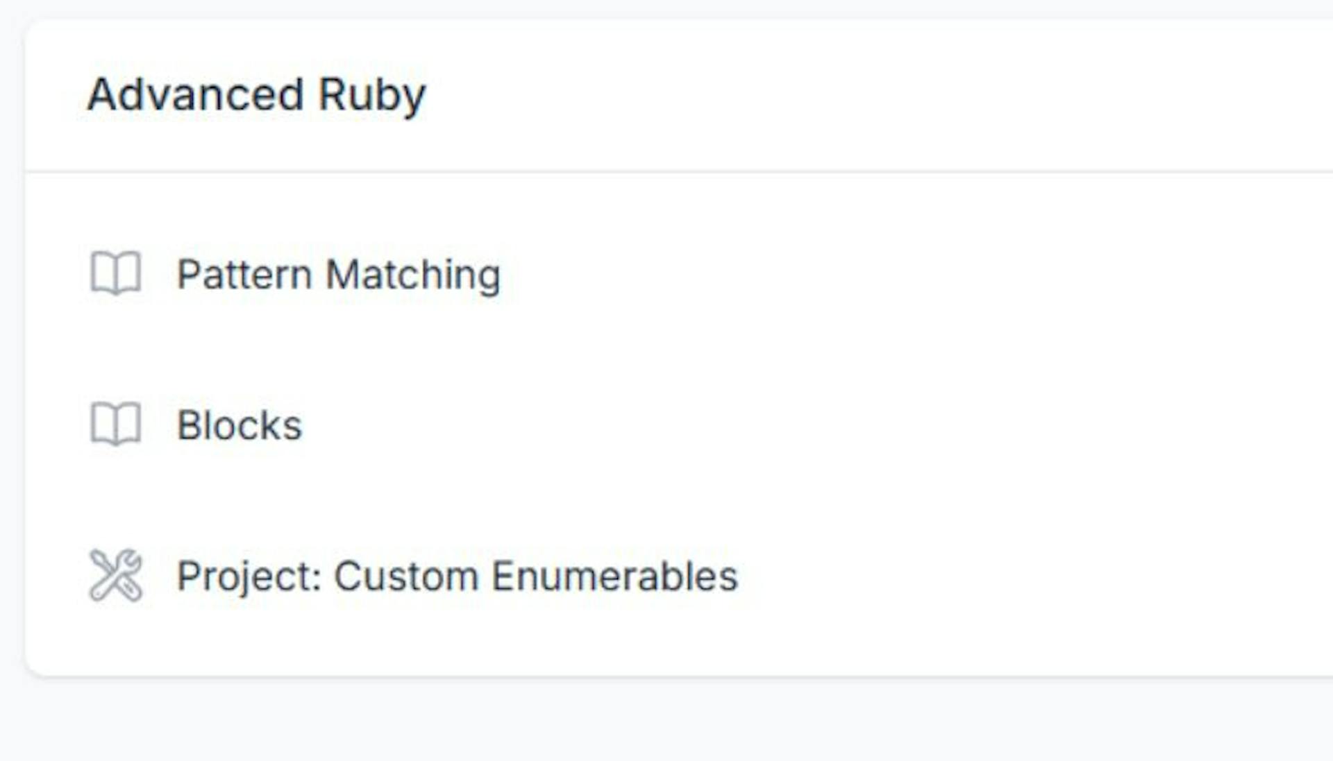 Advanced Ruby