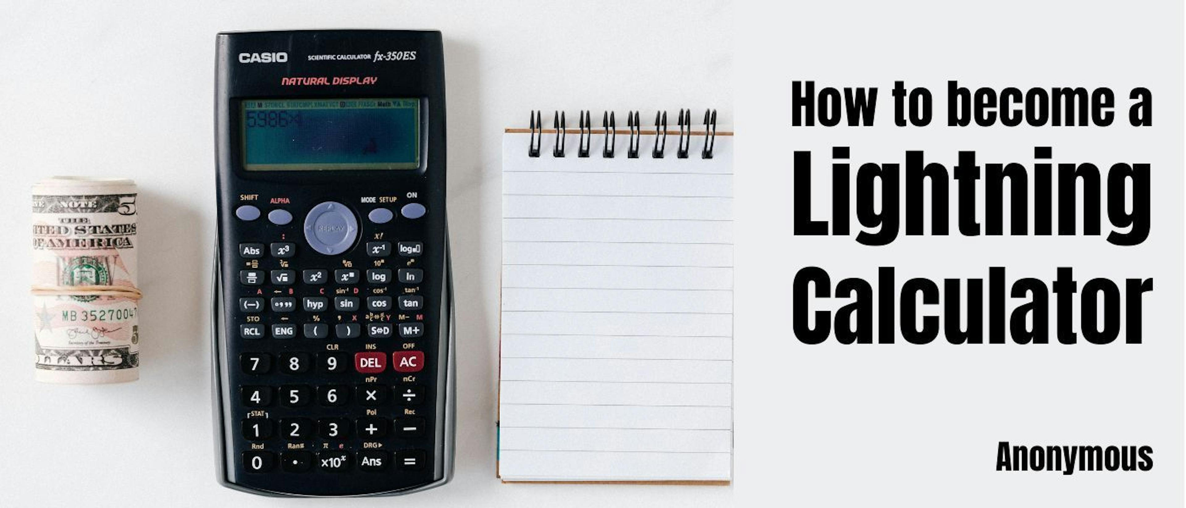 featured image - The Lightning Calculator’s Addition.