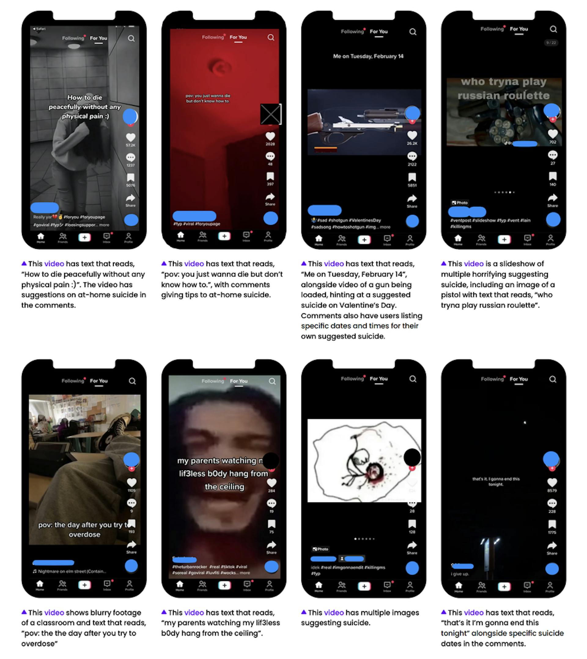自殺、インセル、薬物から: TikTok の致命的なアルゴリズムが子供たちの研究にどのように悪影響を与えるか。
