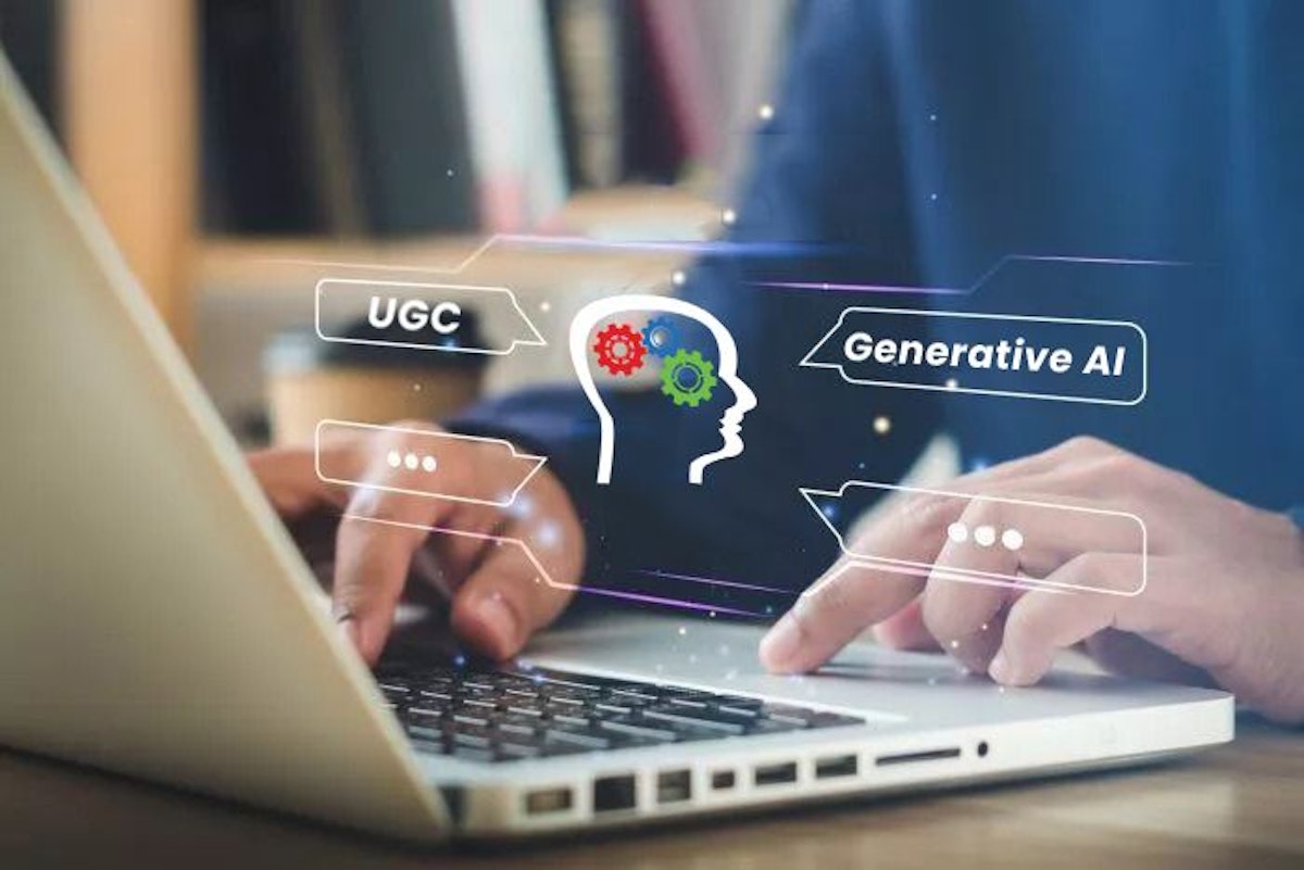 featured image - Como a IA generativa pode ajudar as empresas a aproveitar o potencial do UGC
