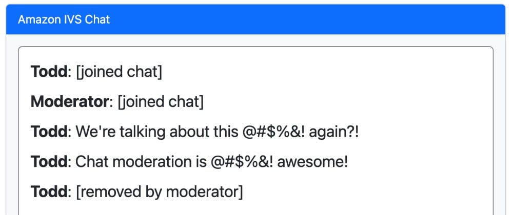 /how-to-manually-moderate-chat-messages-on-amazon-ivs feature image