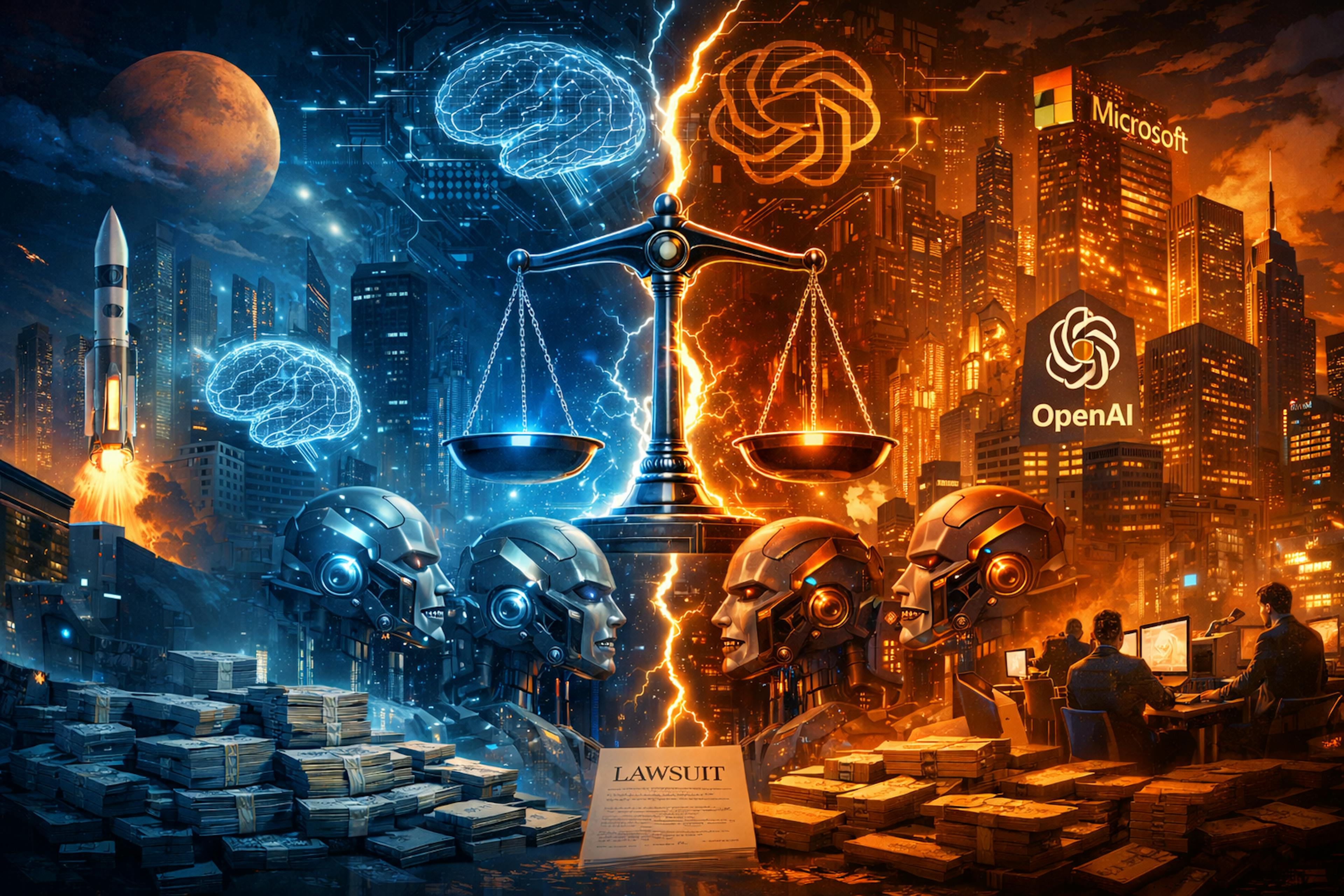 featured image - The Musk-OpenAI Lawsuit: Humanity's Eternal Flaws in the AI Era