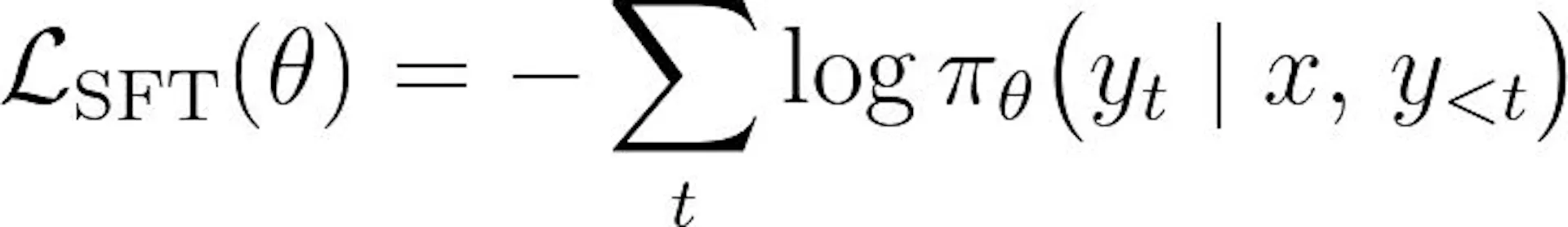 SFT loss