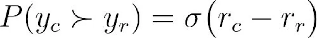 Bradley-Terry probability