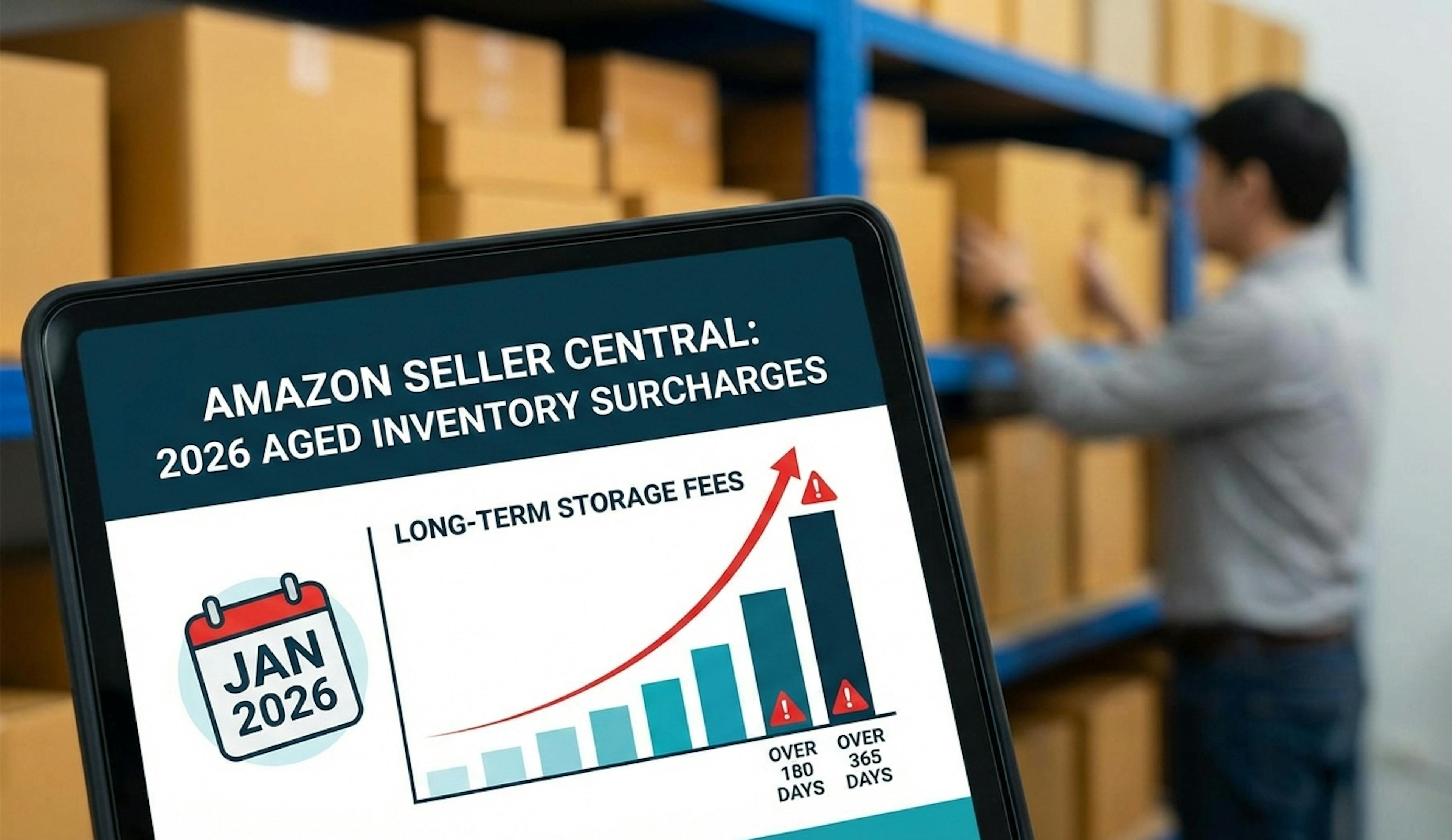 featured image - How Amazon Sellers Can Avoid Aged Inventory Surcharges in 2026
