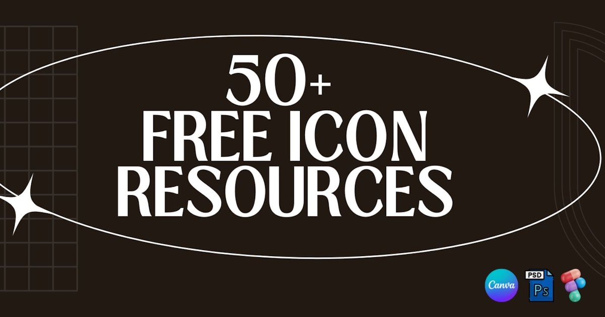 featured image - Get Over 50+ Free Icons for Your Projects Here