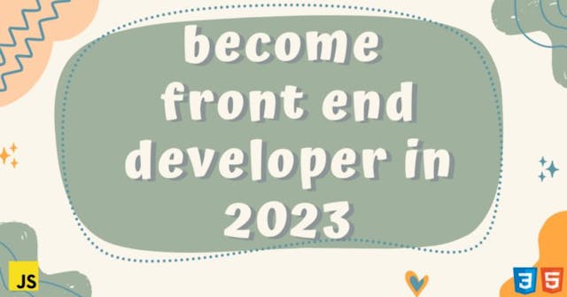 /road-to-front-end-developer-in-2023 feature image