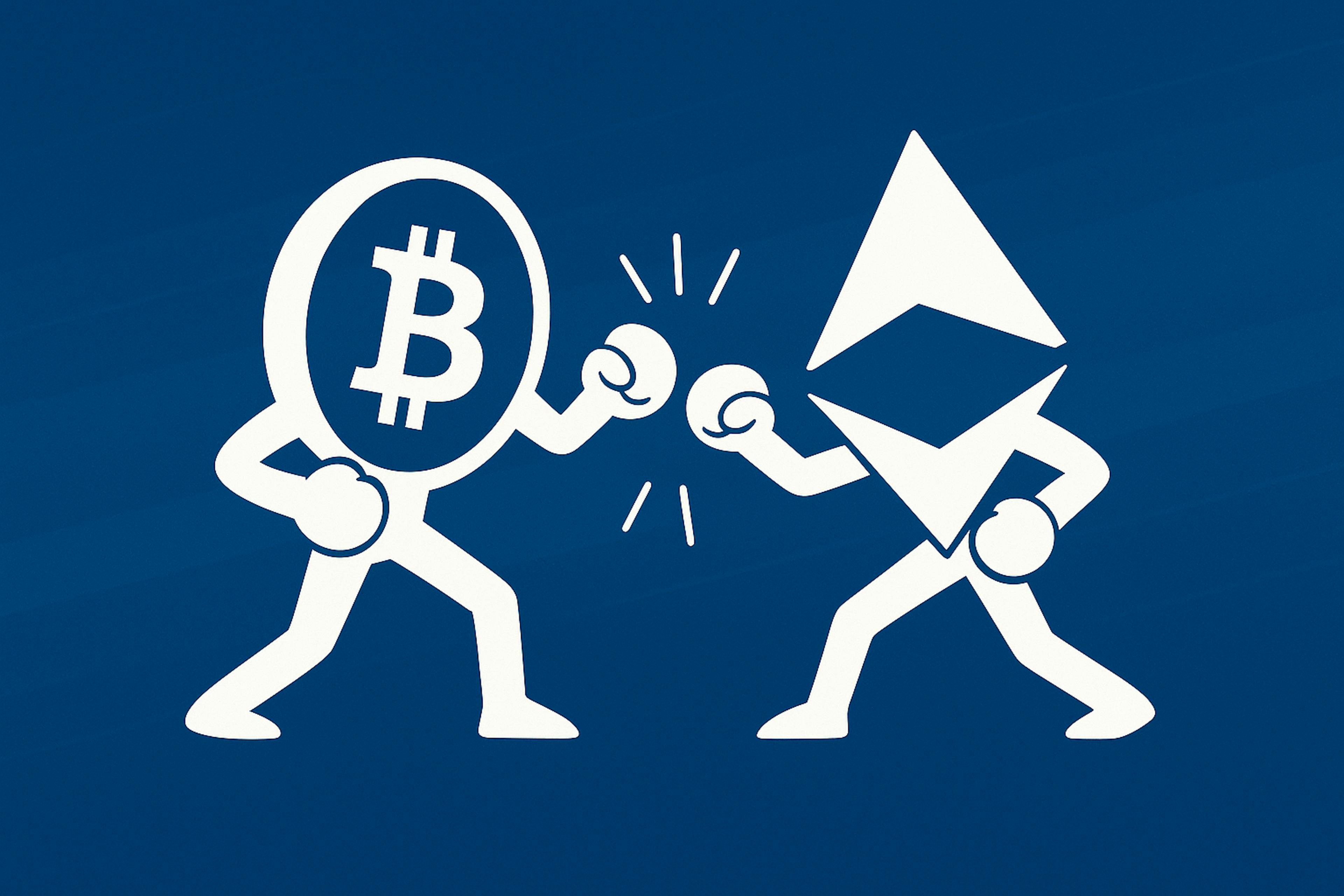 featured image - Bitcoin vs. Ethereum: quale modello è più forte e più vicino al Web3 Ideal?
