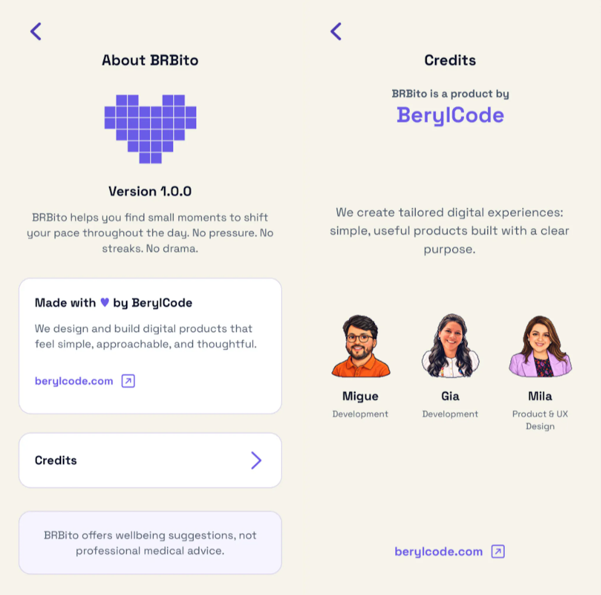 BRBito is a BerylCode product, built by a small team and shaped with care from end to end.