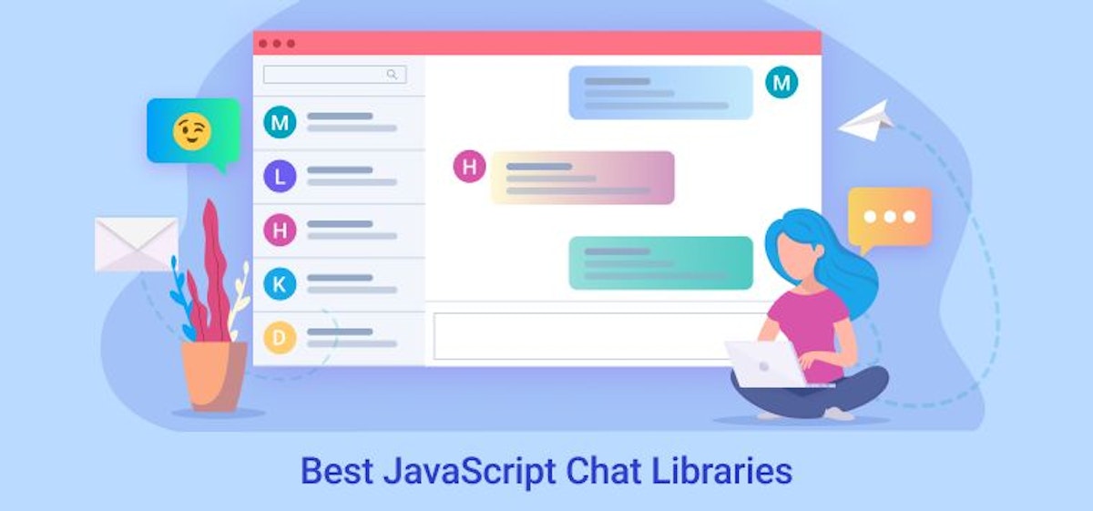 featured image - Las 5 mejores bibliotecas de chat de JavaScript