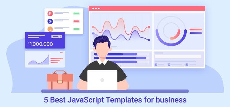 featured image - 5 Best JavaScript Templates for Business