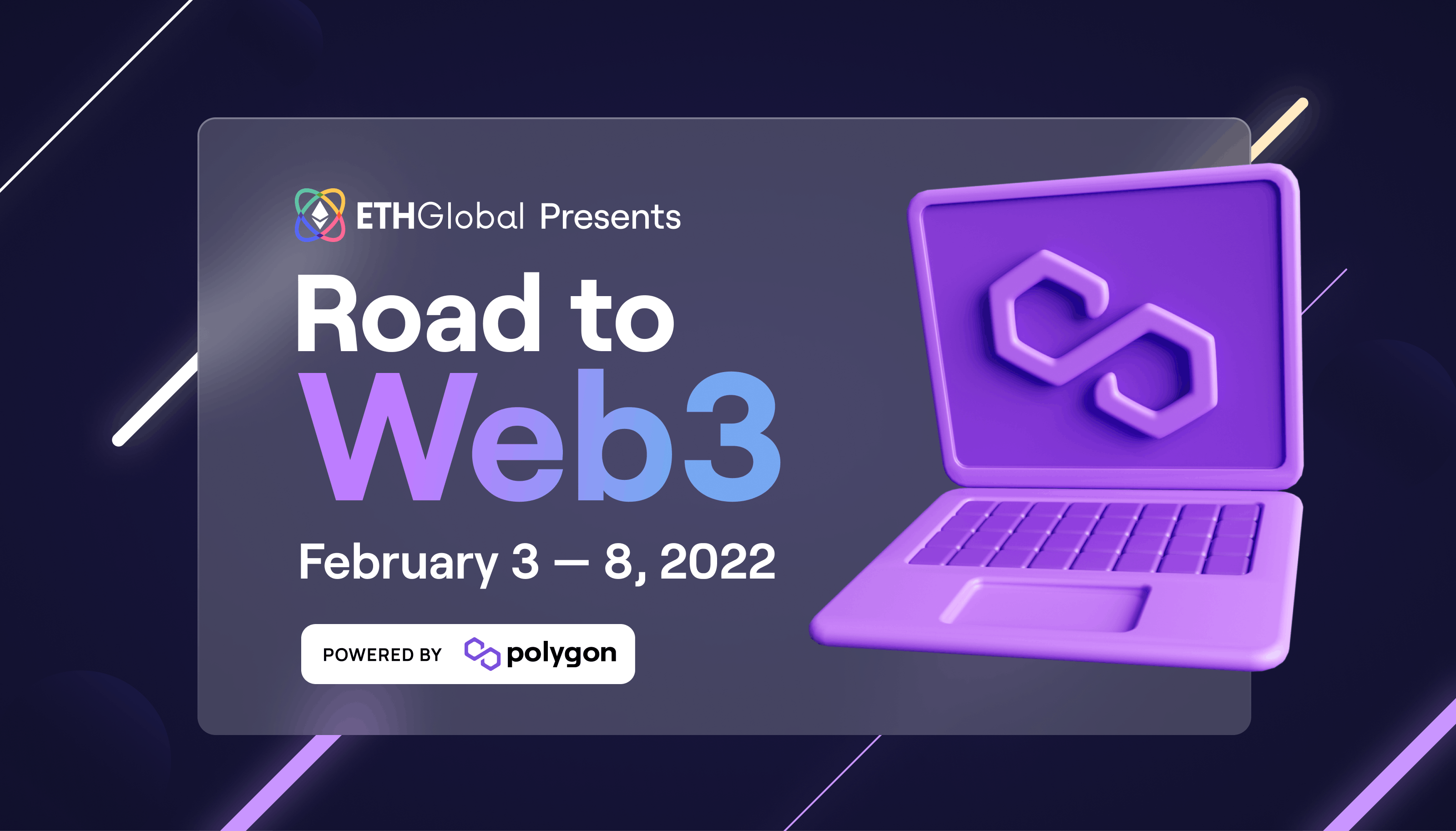 featured image - Introducing the Road to Web3 Hackathon Powered by Polygon