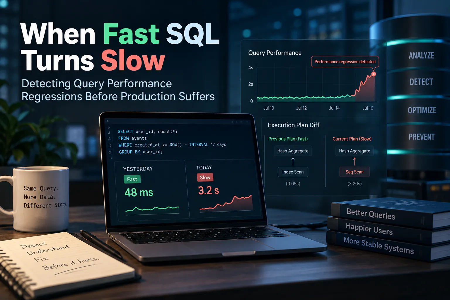 Proactive SQL Performance Regression Detection With PostgreSQL Statistics and Plan Analysis