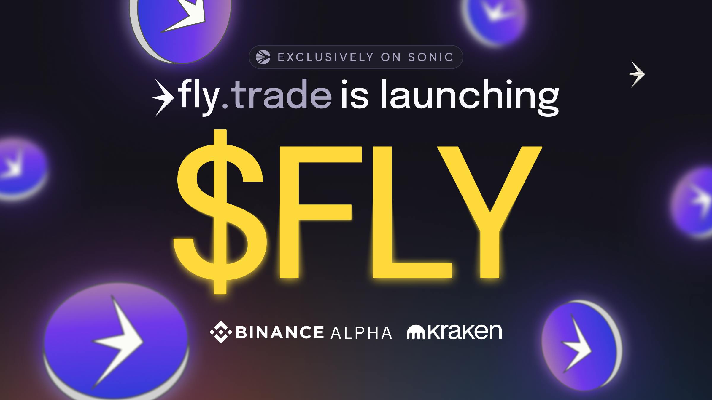 featured image - Fly.trade is Launching $FLY on Sonic