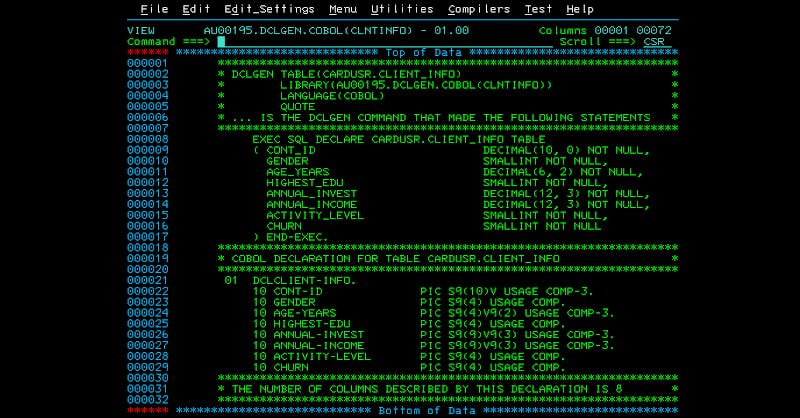 Writing Data With COBOL