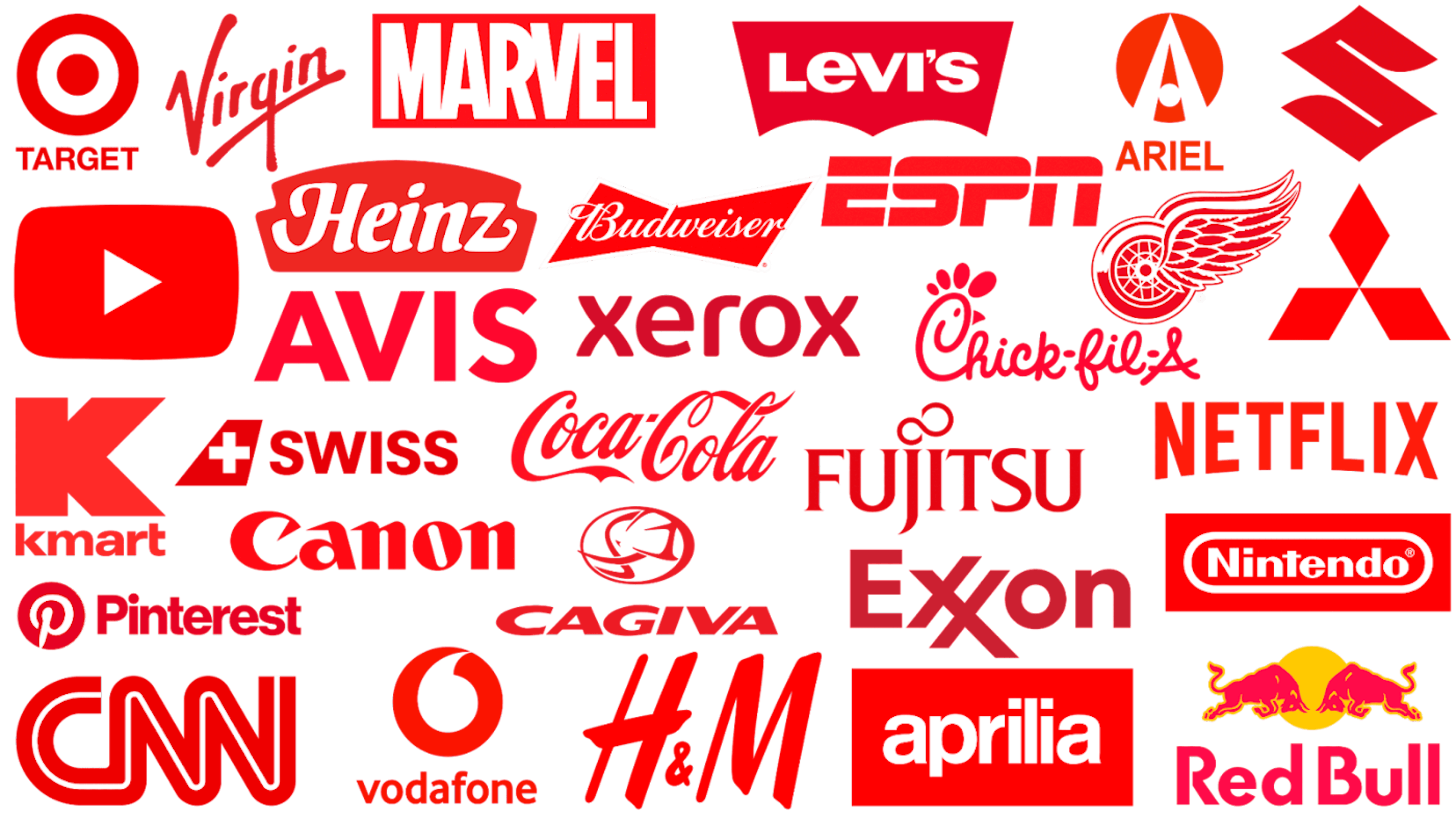 Red logos