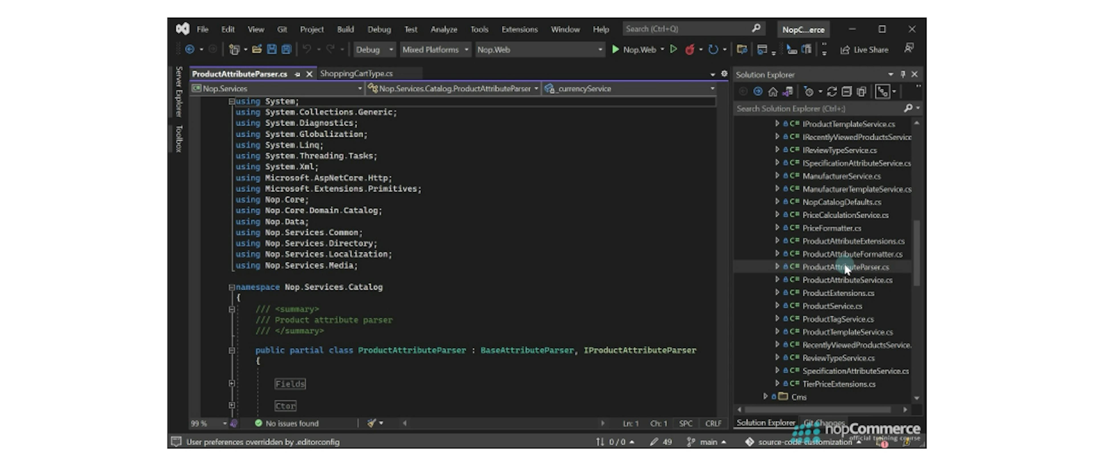 ProductAttributeParser 类