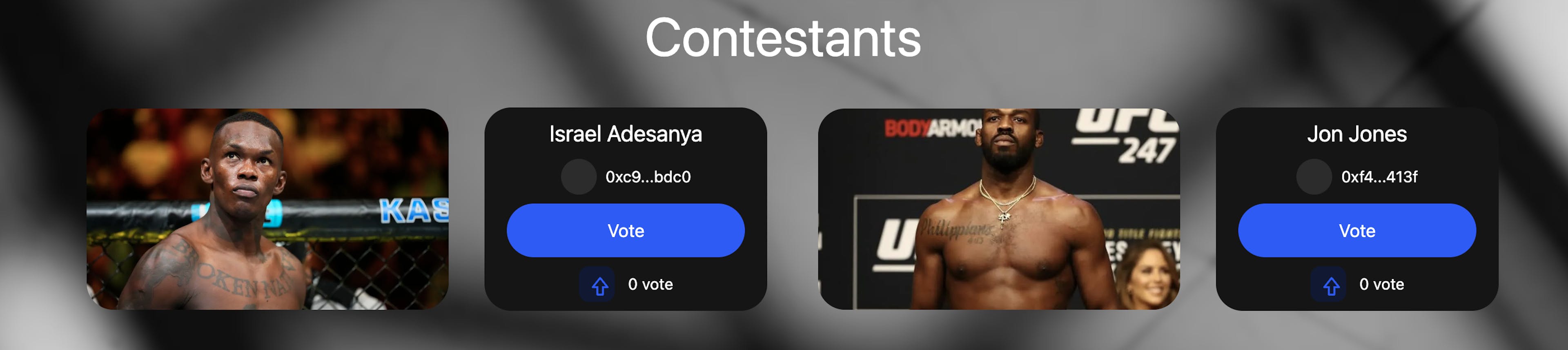 The Contestant Component