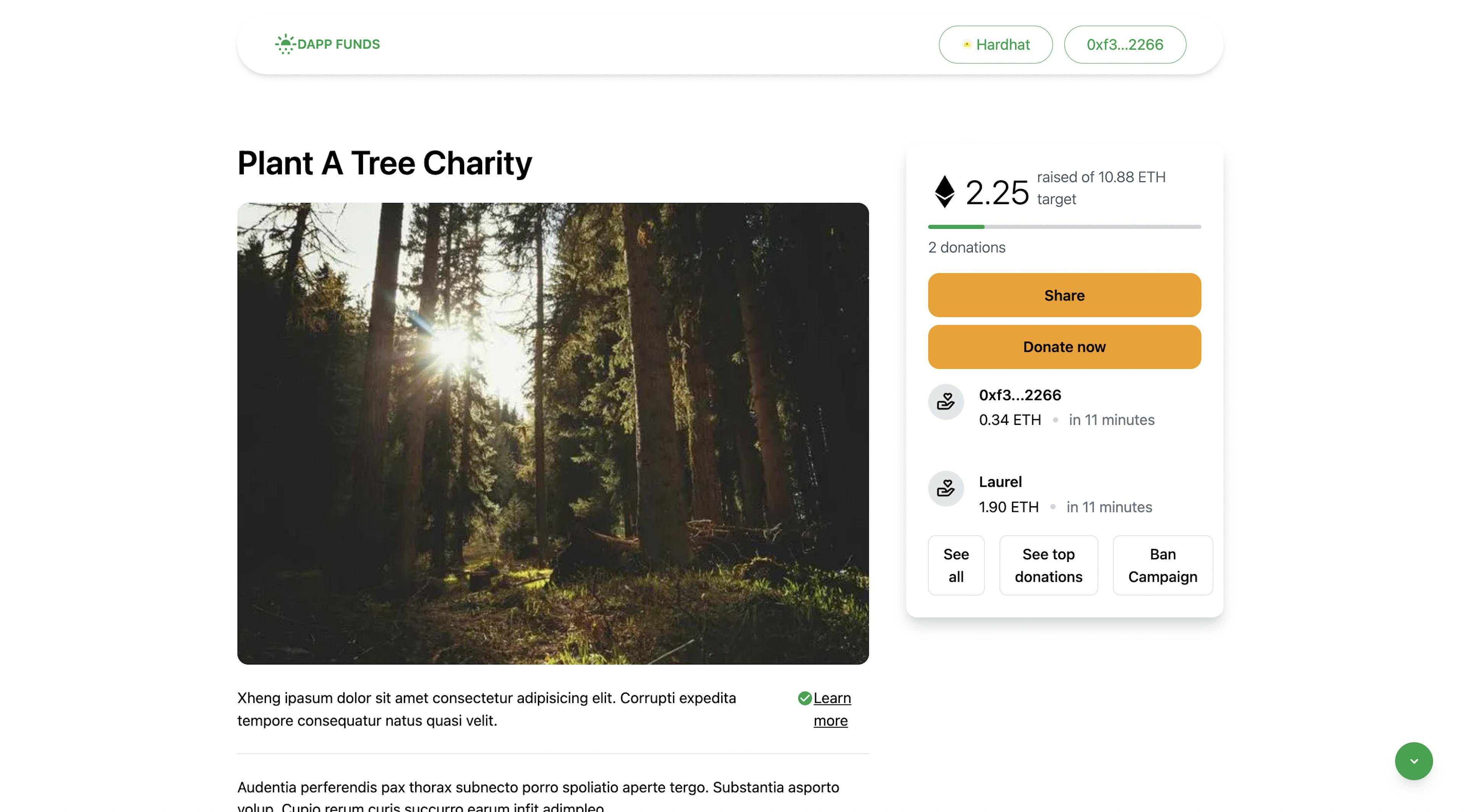 Charity Marketplace