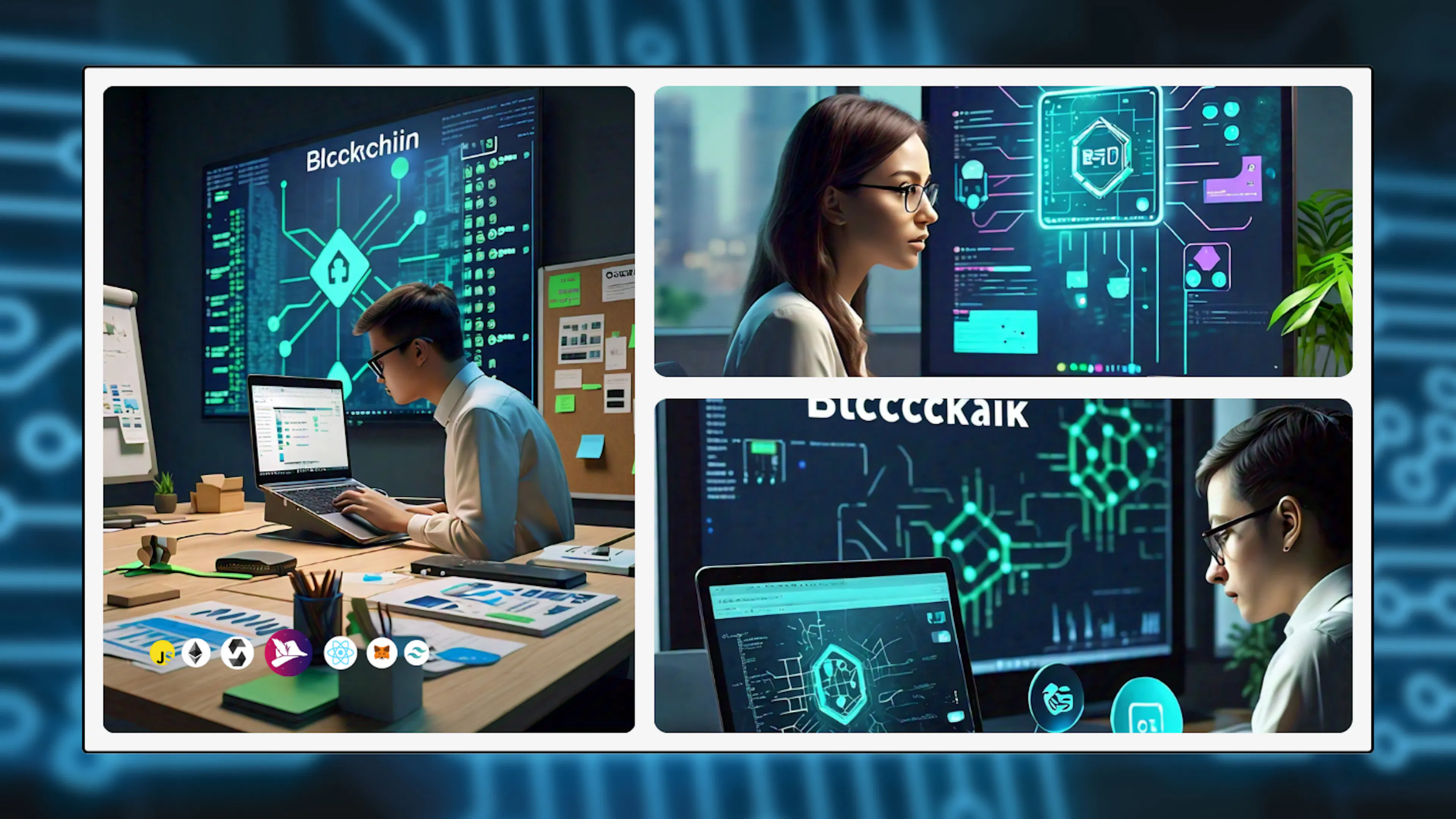 featured image - How to Learn Blockchain Development: A Step-by-Step Guide