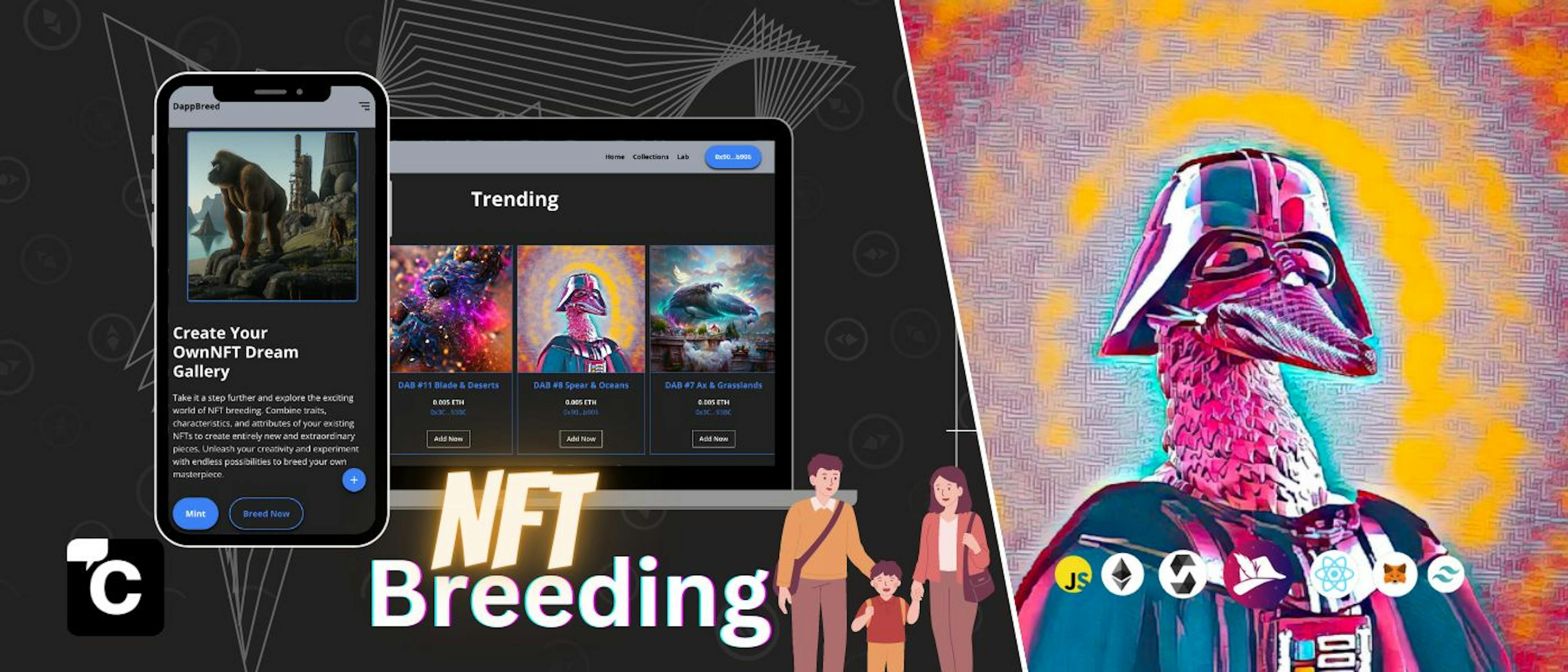 featured image - How to Build a Web3 NFT Cross-Breeding Dapp with React, Solidity, and CometChat