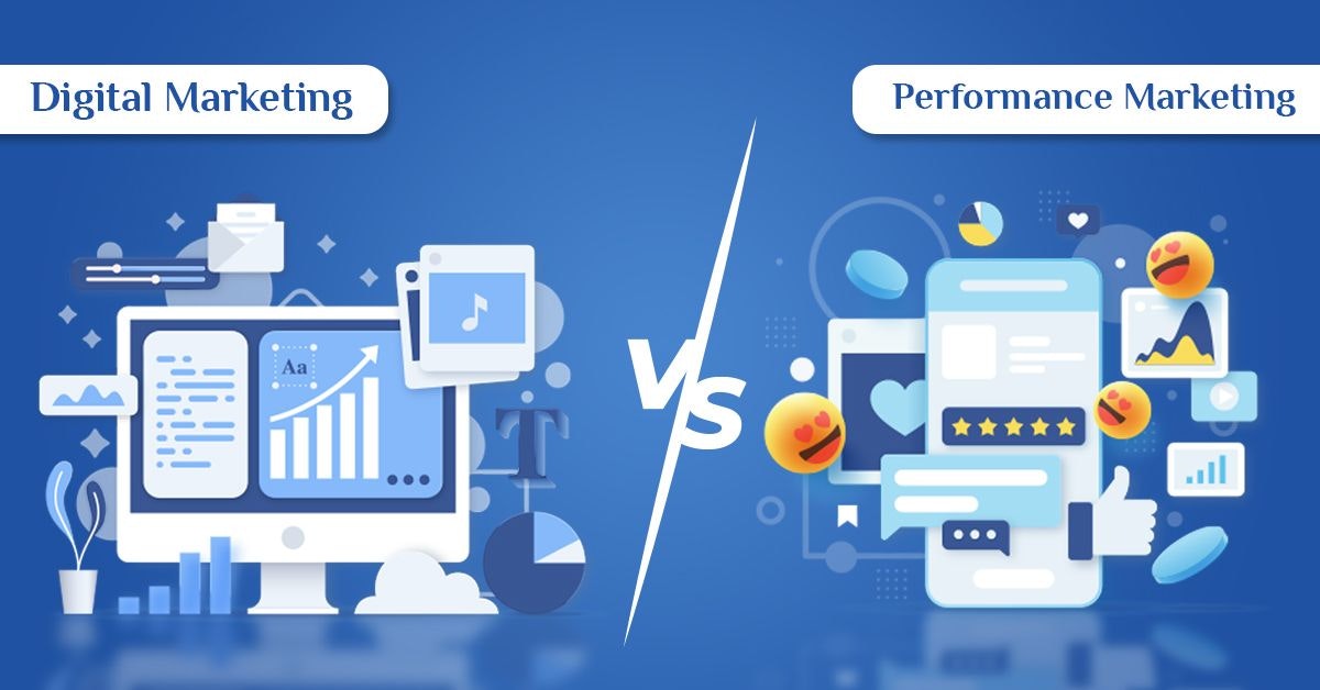featured image - Digital and Perfomance Marketing in Comparison 
