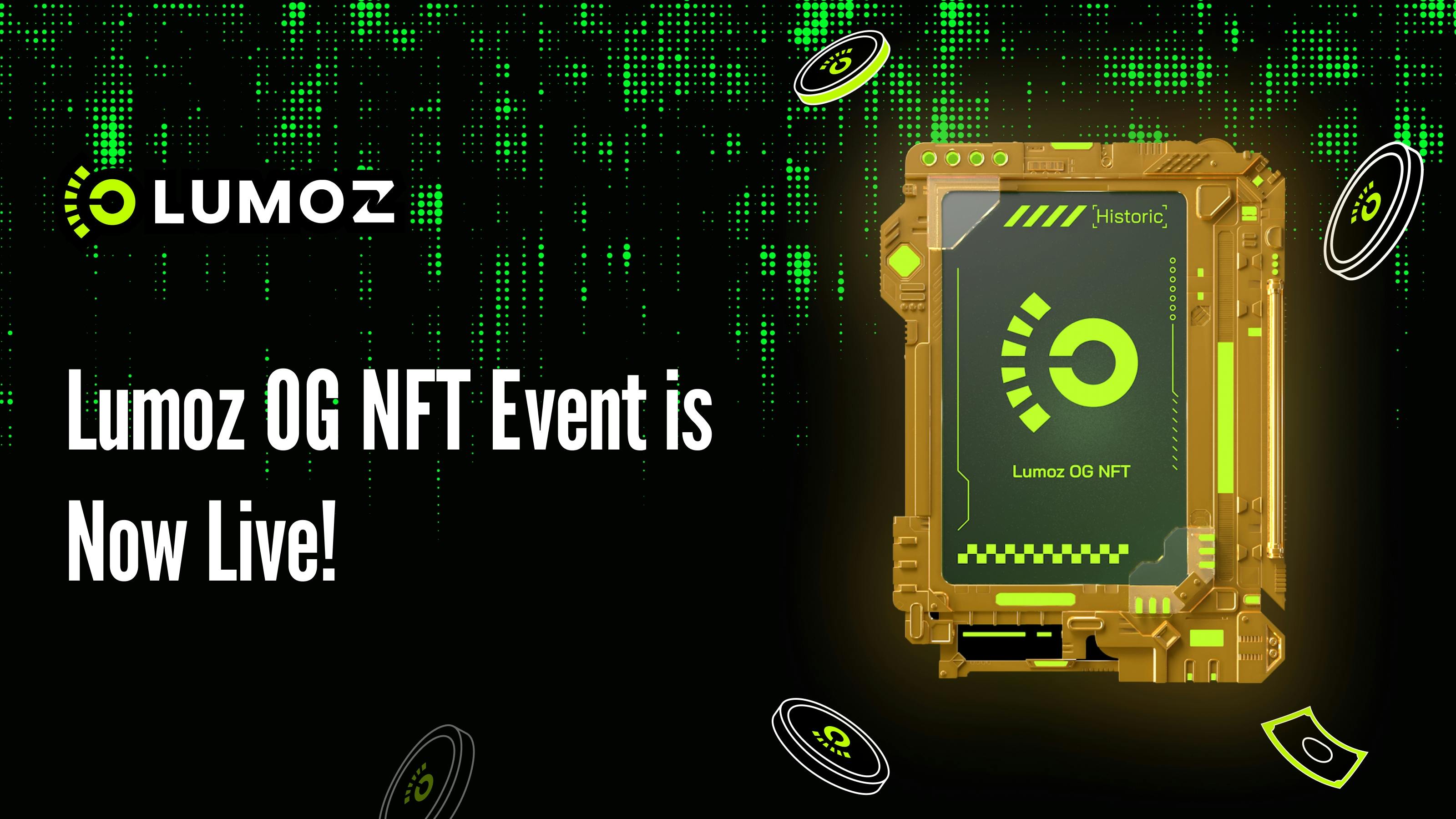 Towards Glory: Lumoz OG NFT Event is Now Live!