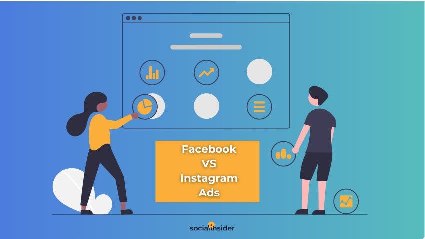 featured image - Facebook Ads vs. Instagram Ads in 2022: Which Perform Better?