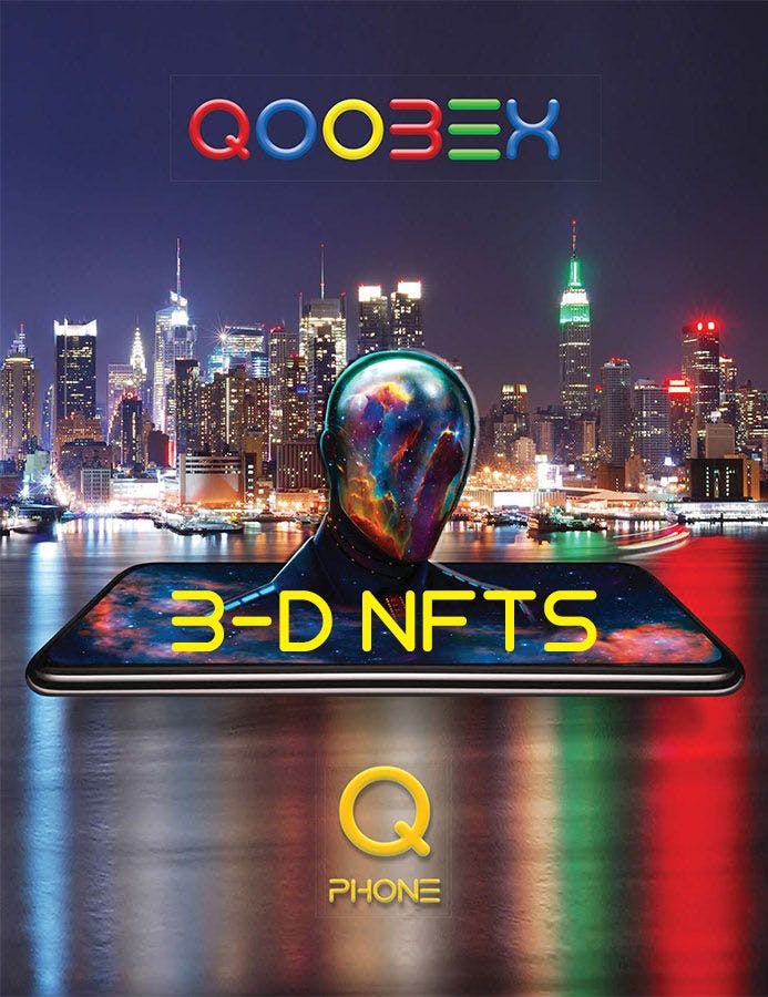featured image - Reviewing Qoobex 3D Classic Movies NFT Collection and Q Phone