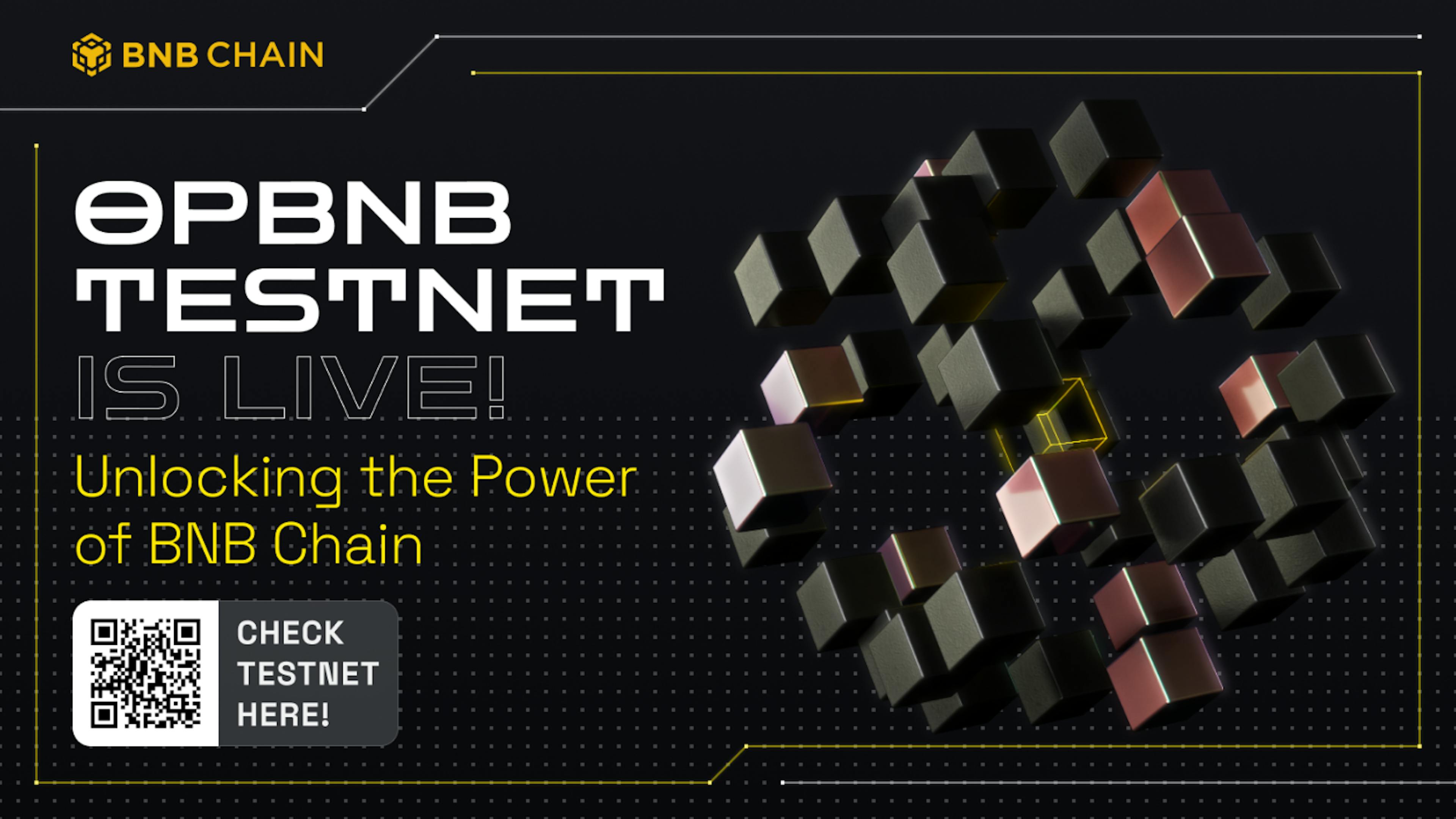 featured image - opBNB Testnet: Exploring The New BNB Chain Layer 2 Blockchain Solution