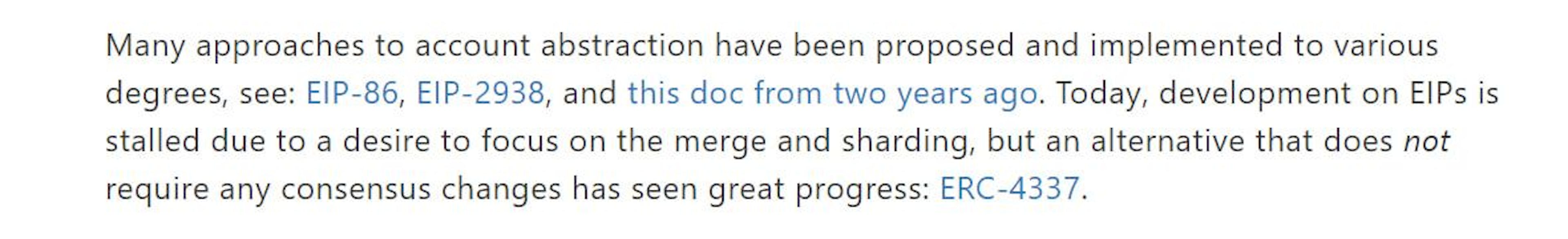 A declaration by Vitalik Buterin on ERC-4337. Gotten from https://notes.ethereum.org/@vbuterin/account_abstraction_roadmap#Transaction-inclusion-lists