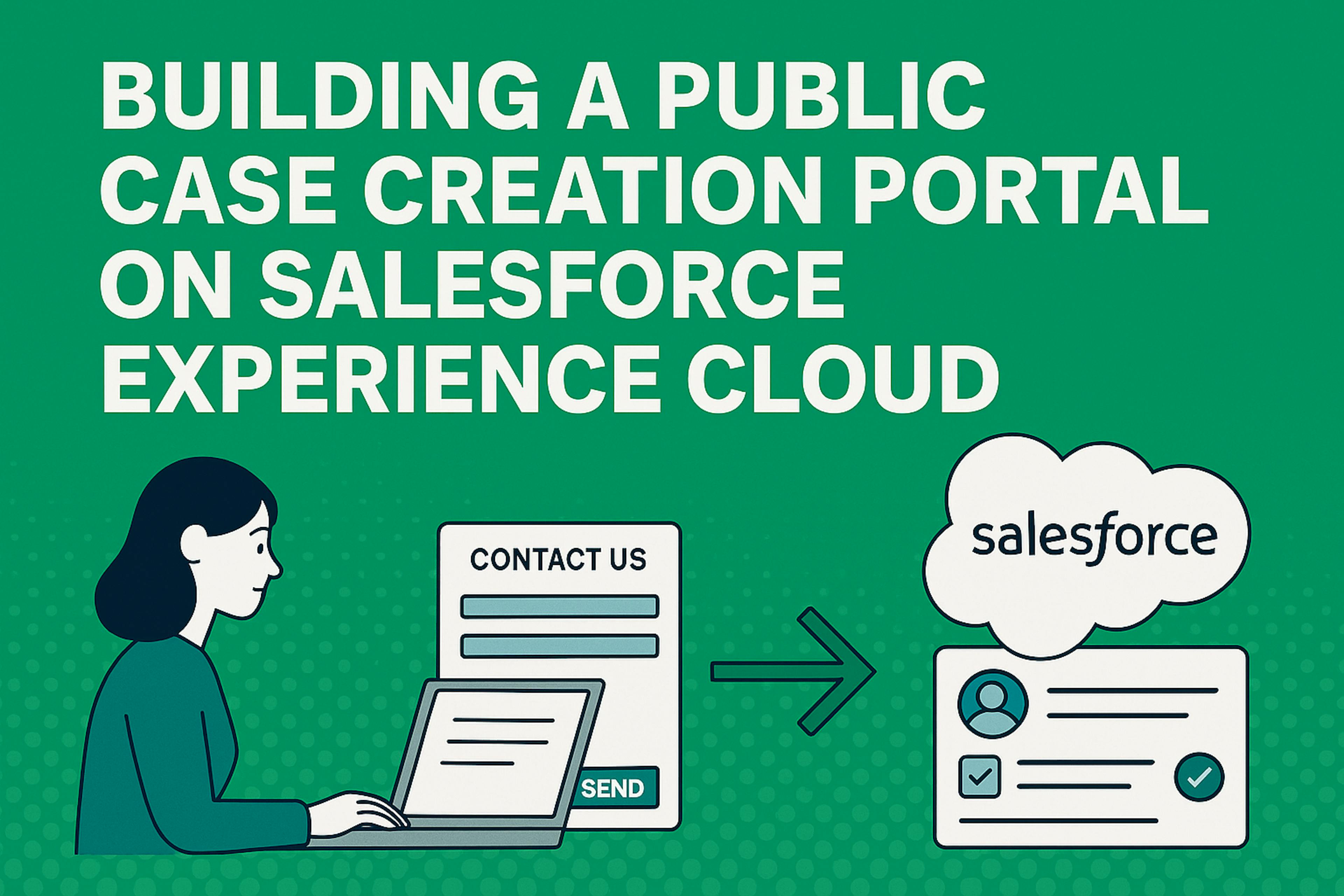 featured image - How to Build a Public Case Creation Portal on Salesforce Experience Cloud