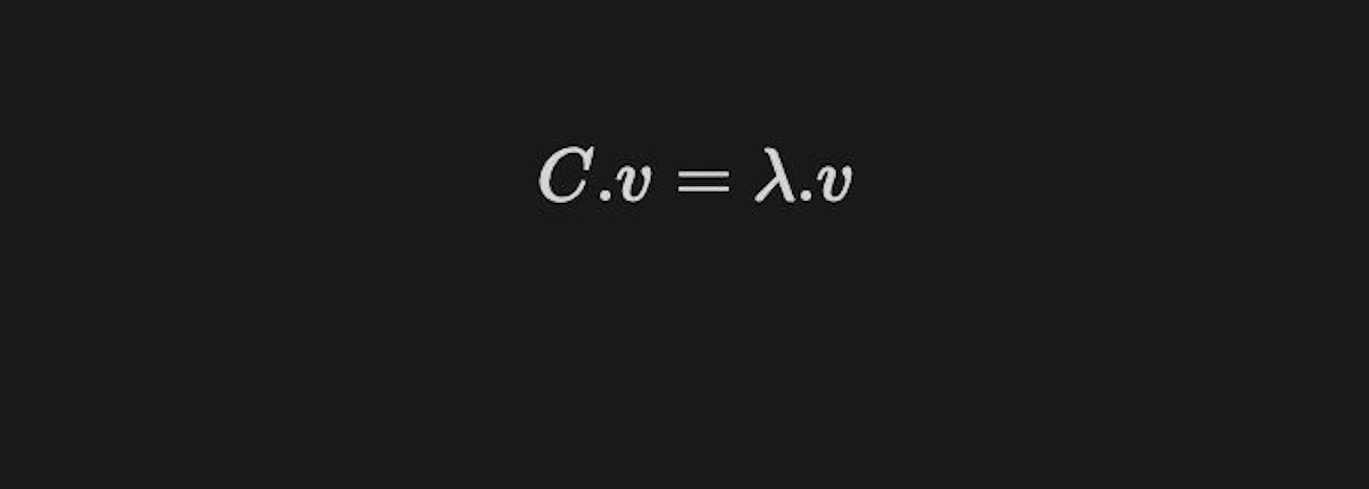 eigenvalue equation