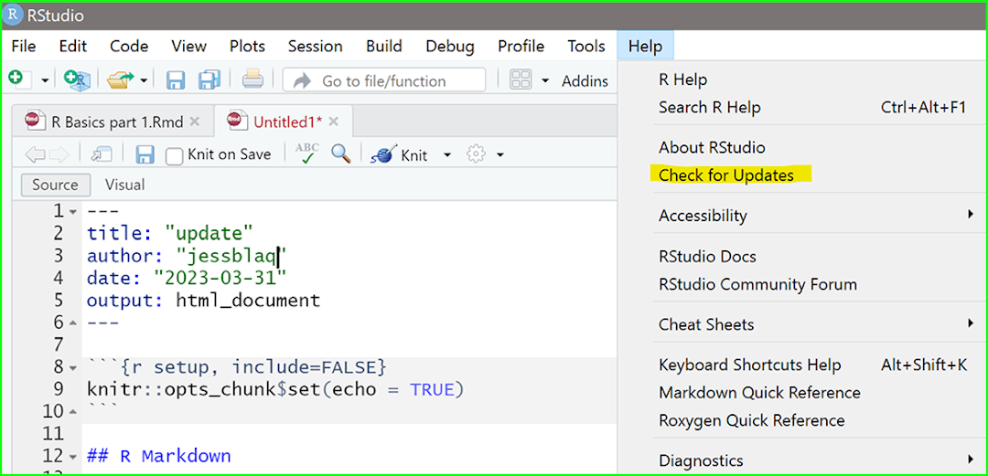 Be a Shortstop Beagle: Learn How to Update R and RStudio to the Latest ...