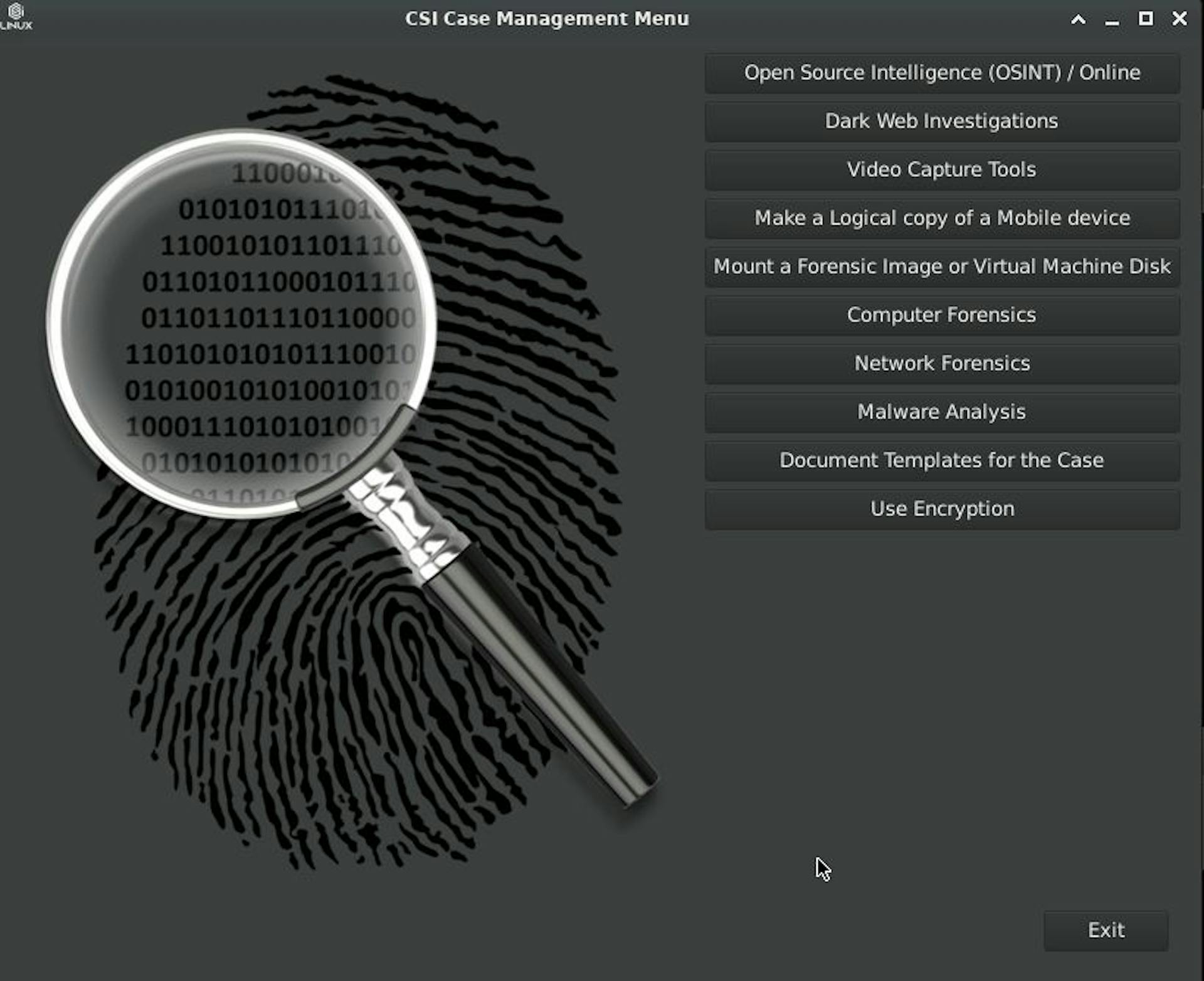 CSI Linux: Linux Distribution for Cyber and OSINT Investigation ...