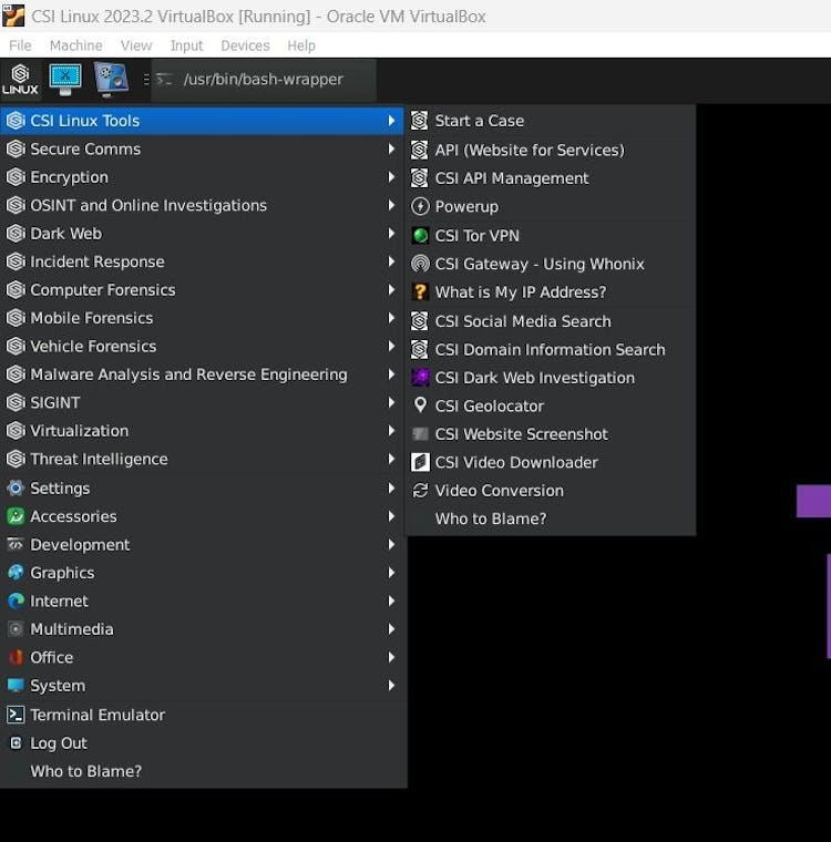 CSI Linux: Linux Distribution for Cyber and OSINT Investigation ...