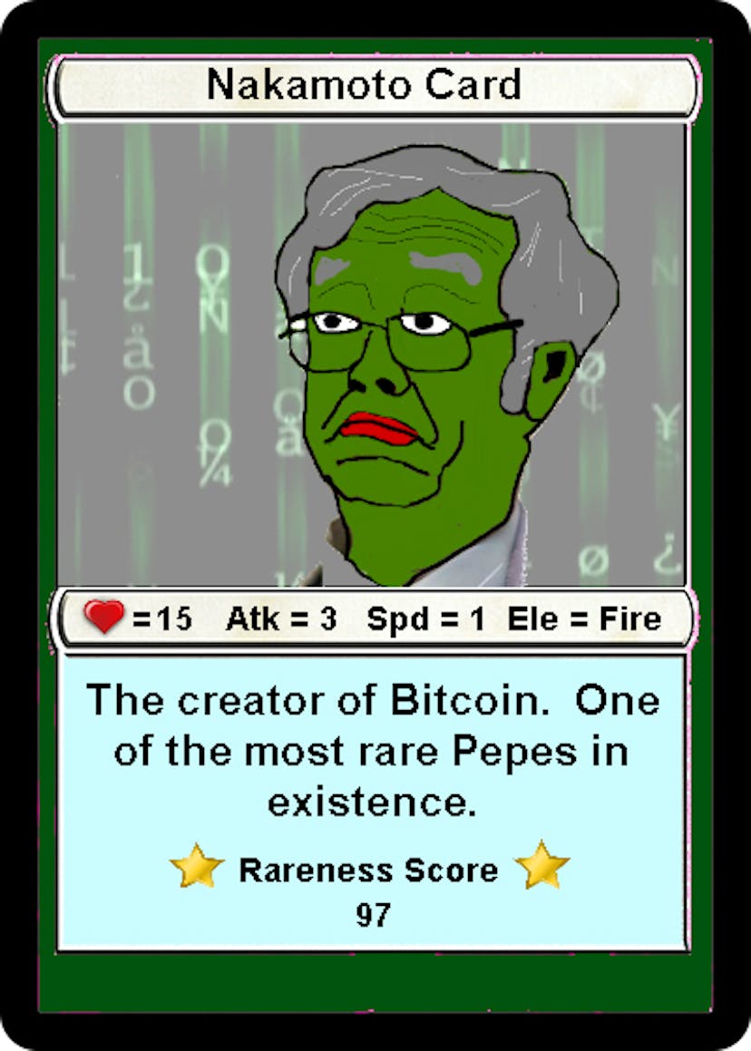 Rare Pepes' oldest NFT was minted in 2016. Source: pepe.wtf