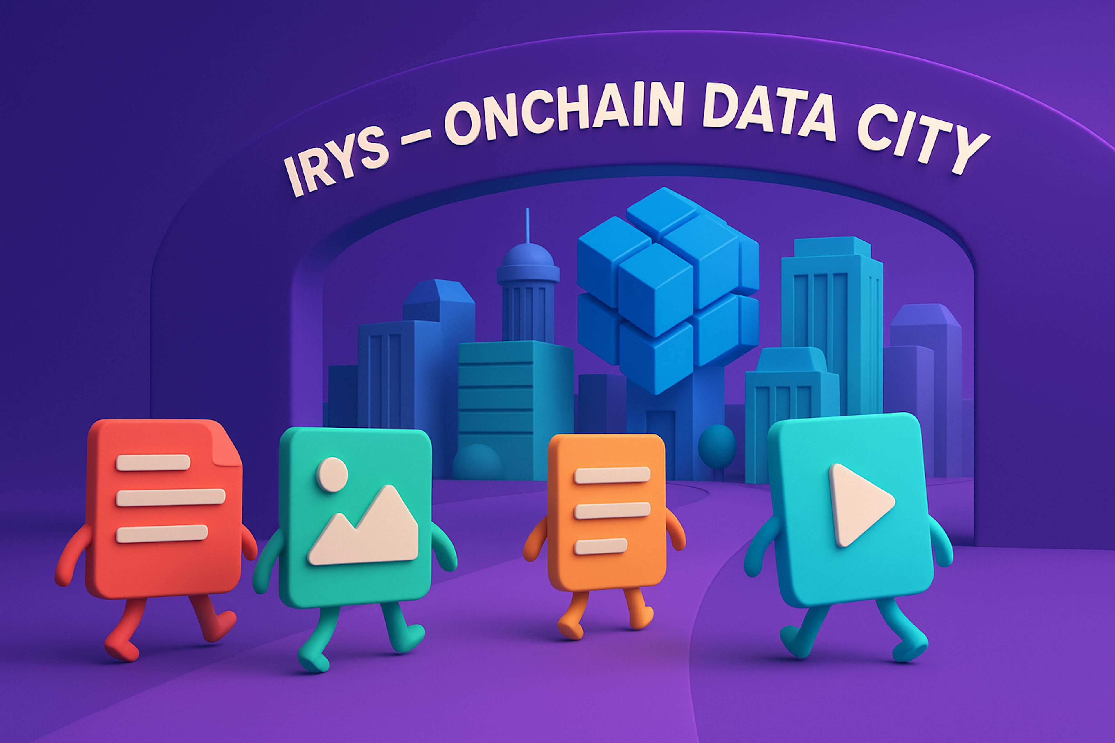 Irys aims to bring all data onchain, not just Web3 data