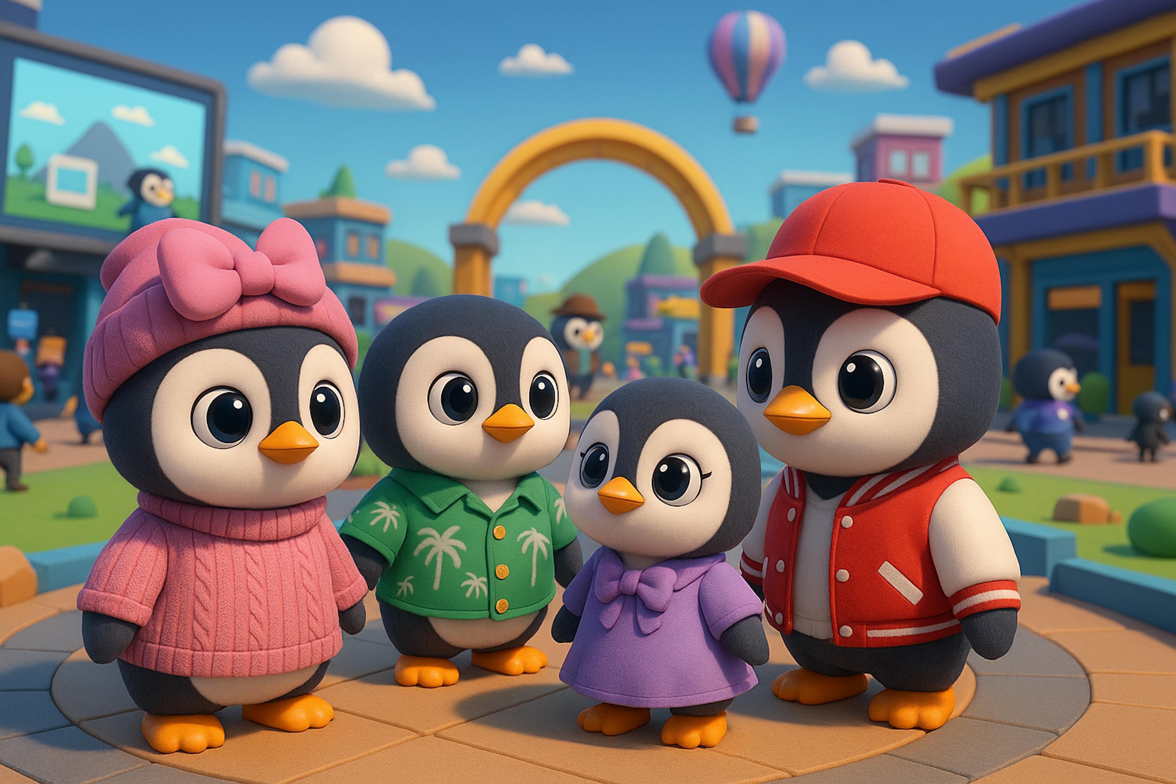 Currently in my penguin era-best believe my metaverse will have some penguin 🐧 like themes 