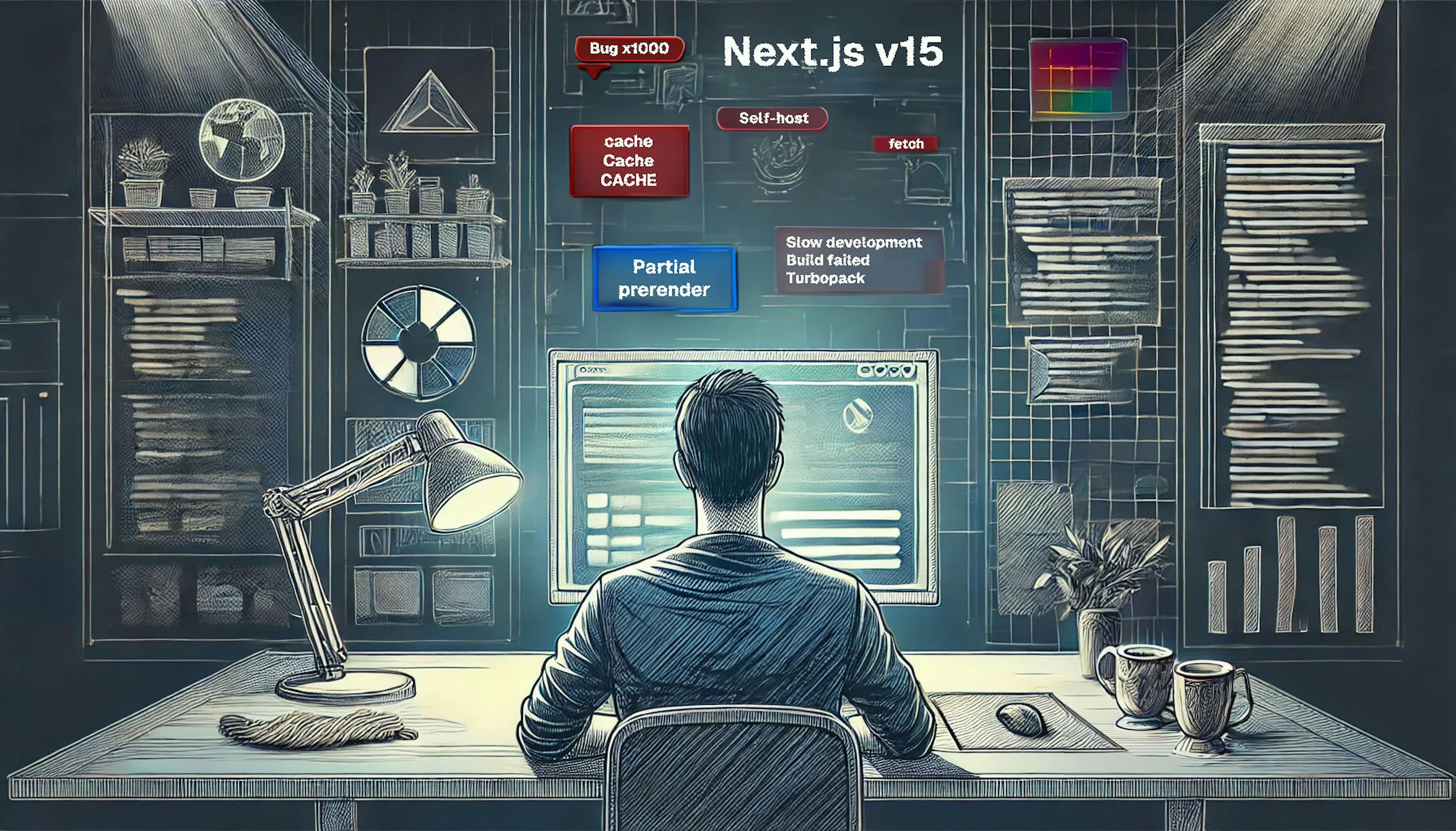 featured image - Next.js v15 — Reflecting on Previous Mistakes