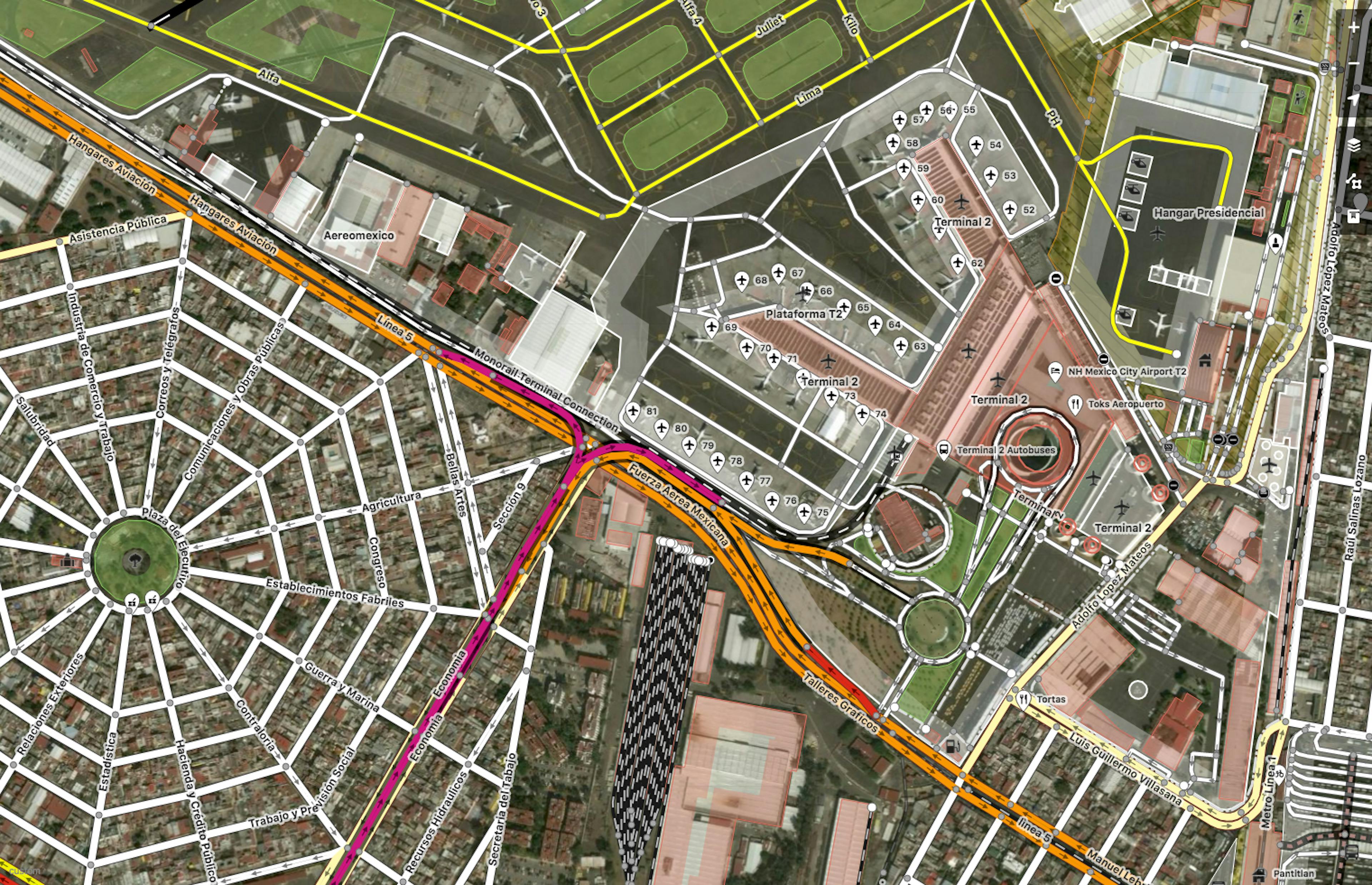 OpenStreetMap 的 DigitalGlobe 卫星图像发射