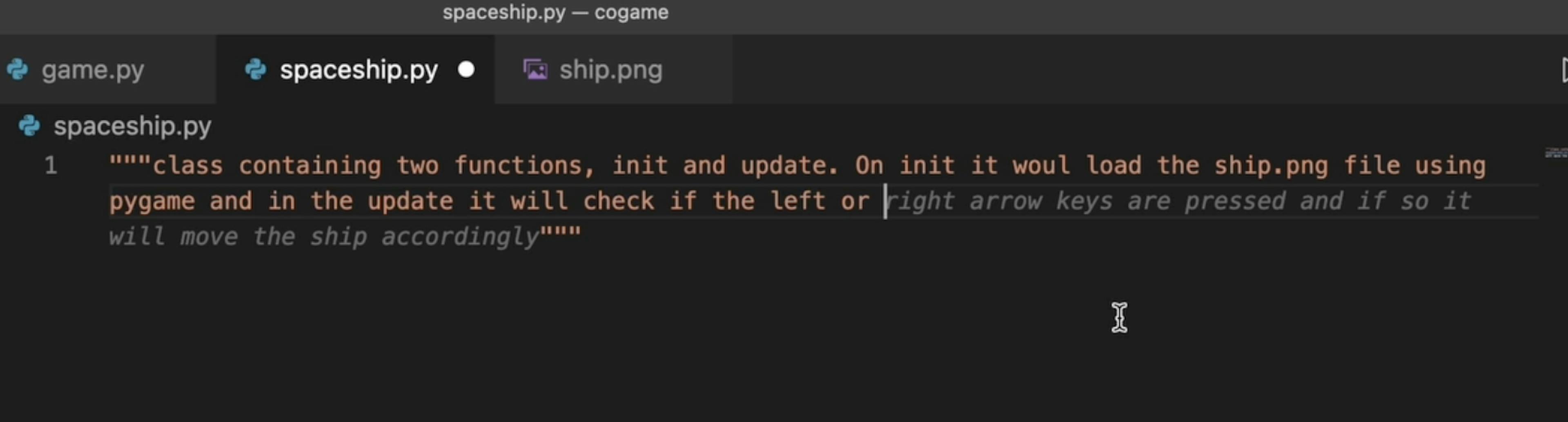 Copilot not only write the code, but also suggests what you might want it to do