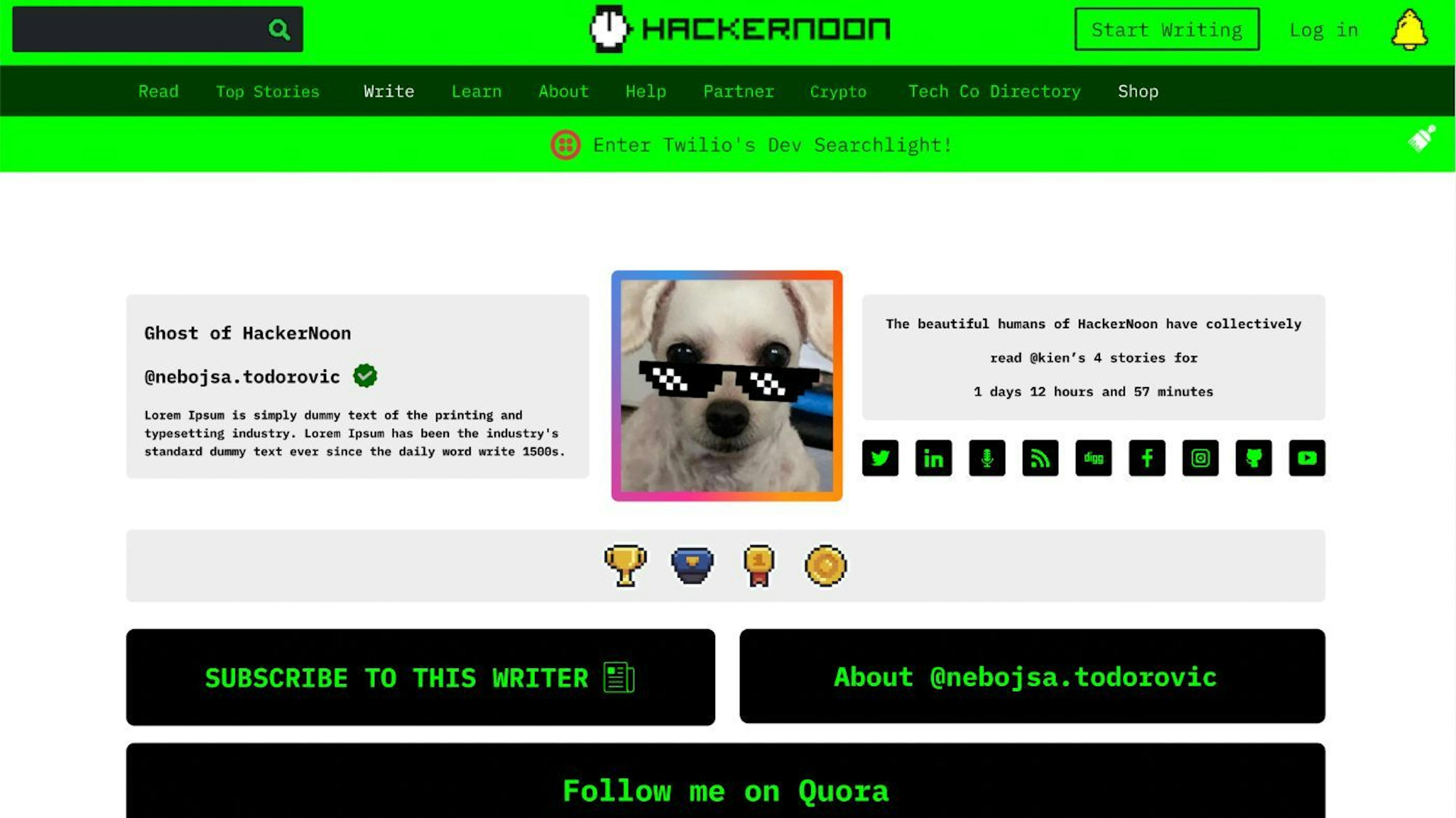 featured image - Tu nuevo perfil de HackerNoon brilla como un diamante